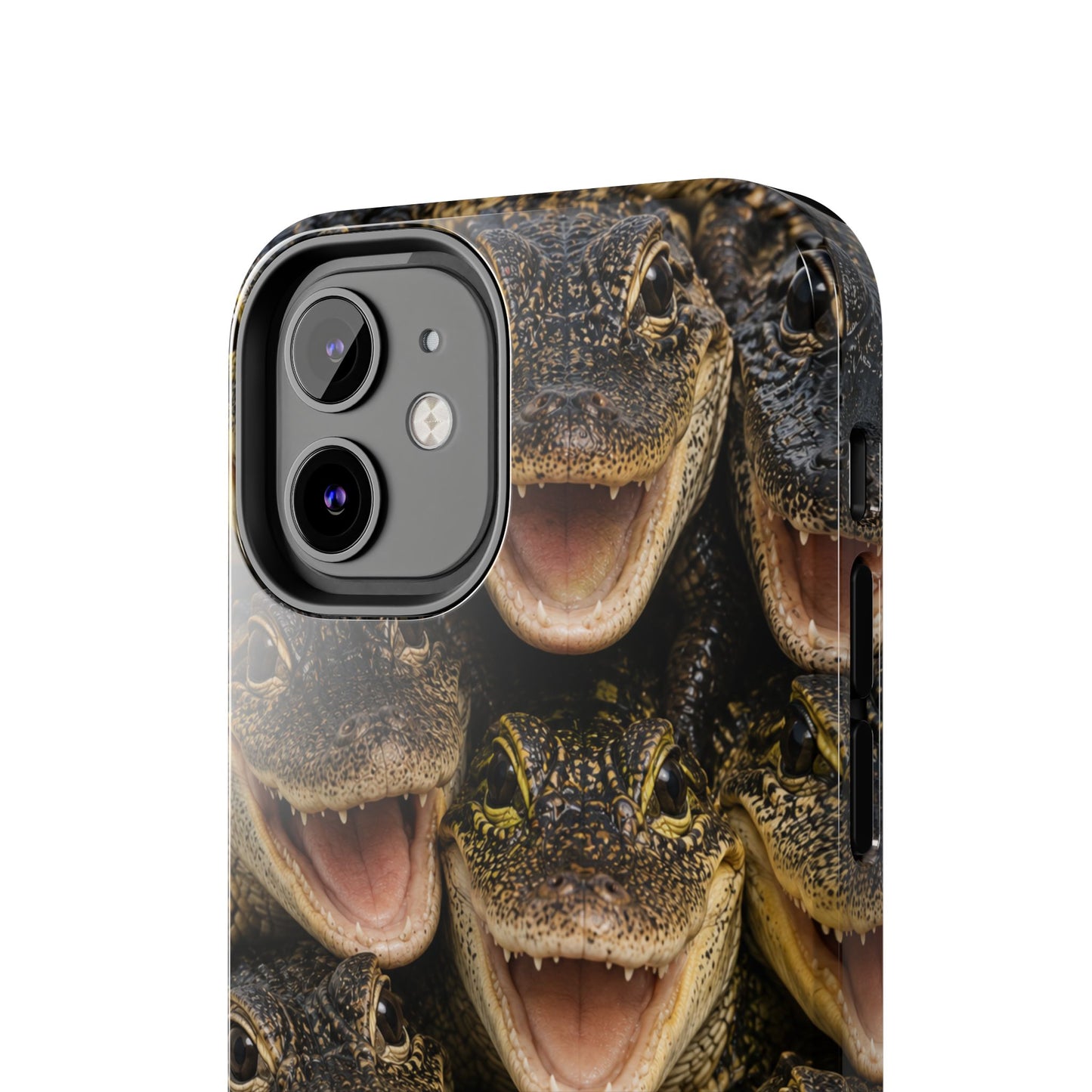 Alligator Smile Tough Phone Case — Funny Gator Print Protective Phone Cover
