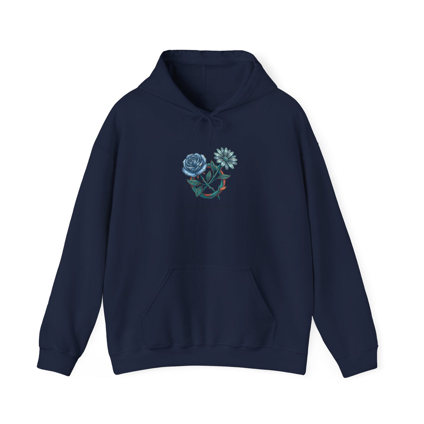 Birth Flower Bouquet Hoodie | personalized botanical, watercolor line art