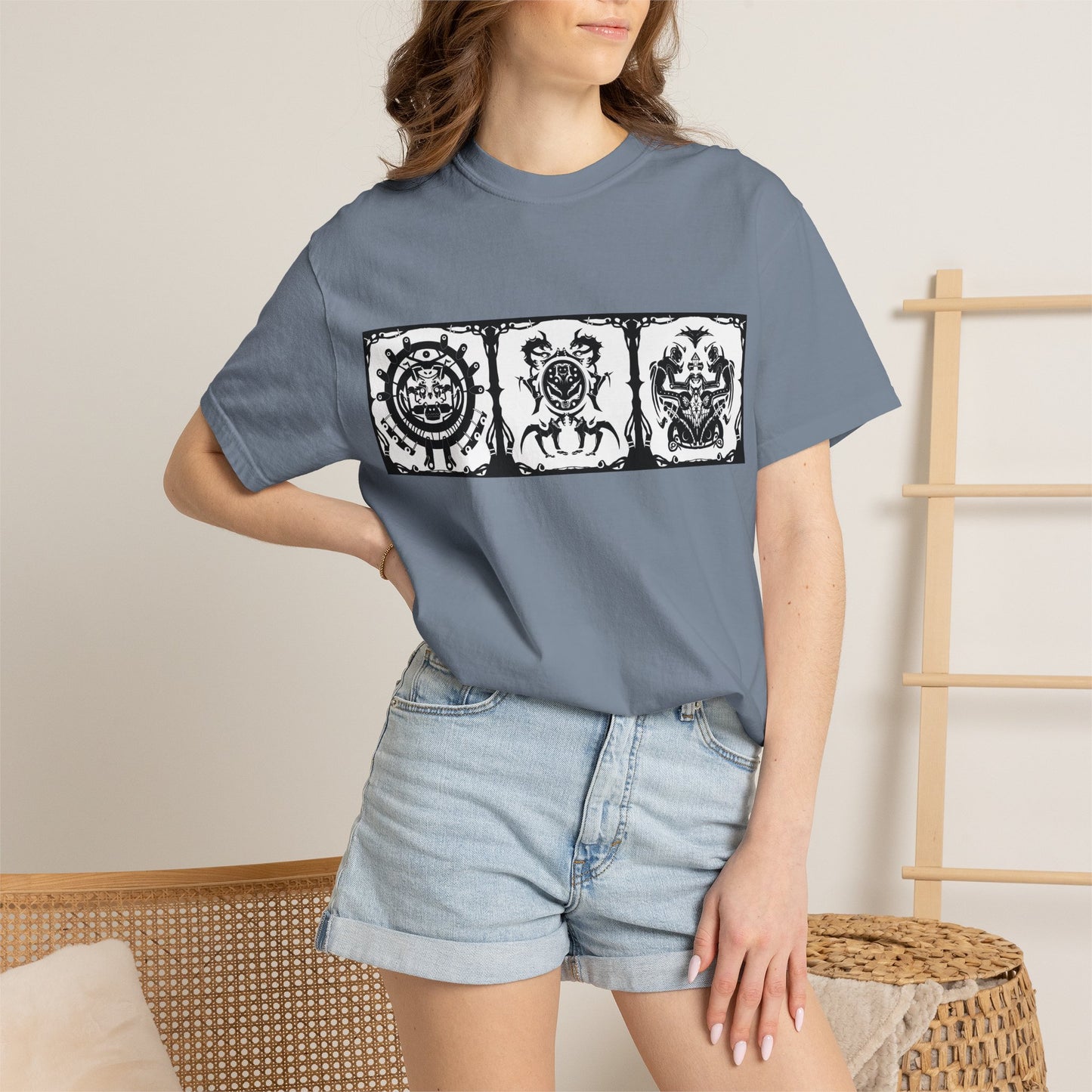 Mythic Tiles Graphic T-Shirt