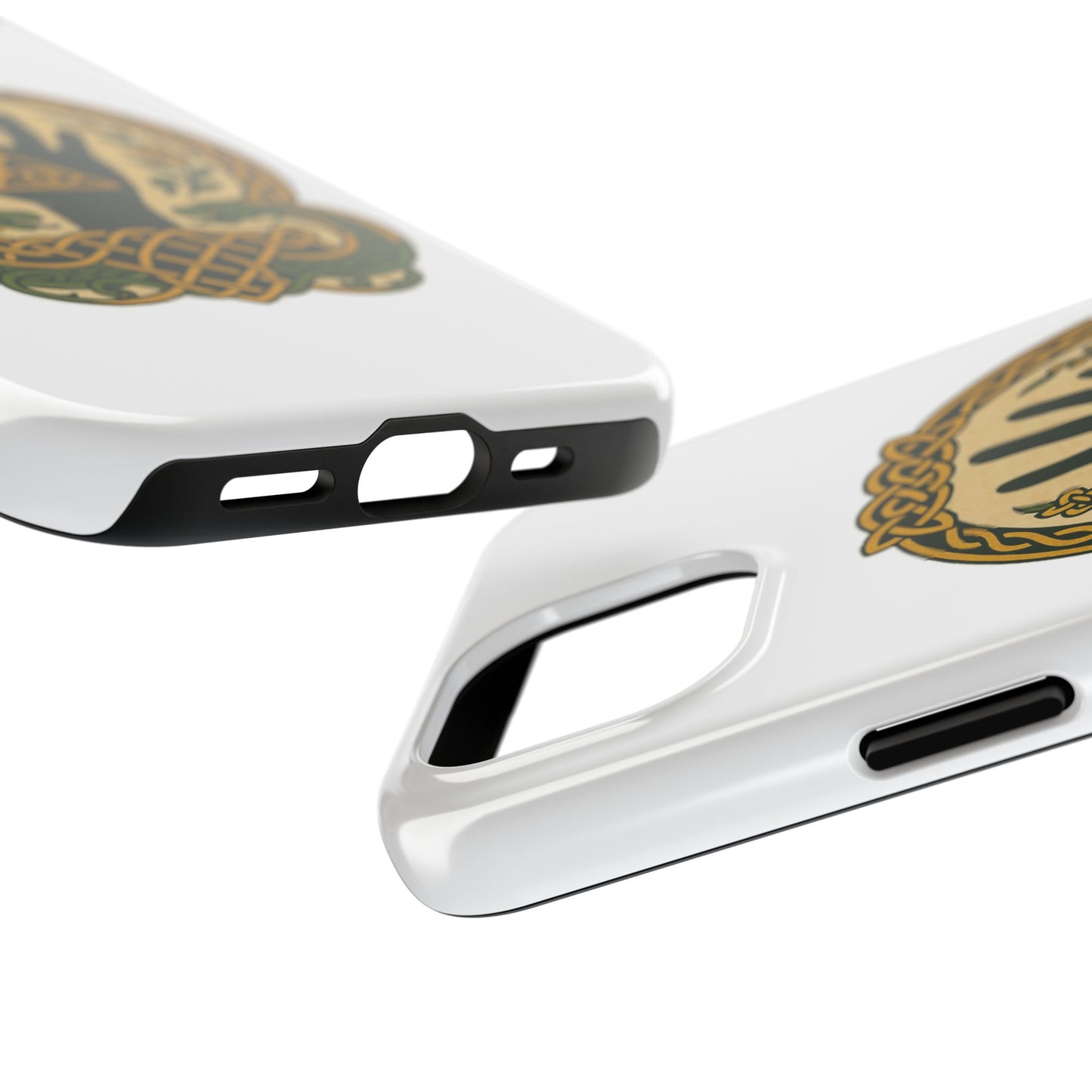 Celtic Eye of Providence Tough Phone Case — Protective Mythic Hand Design