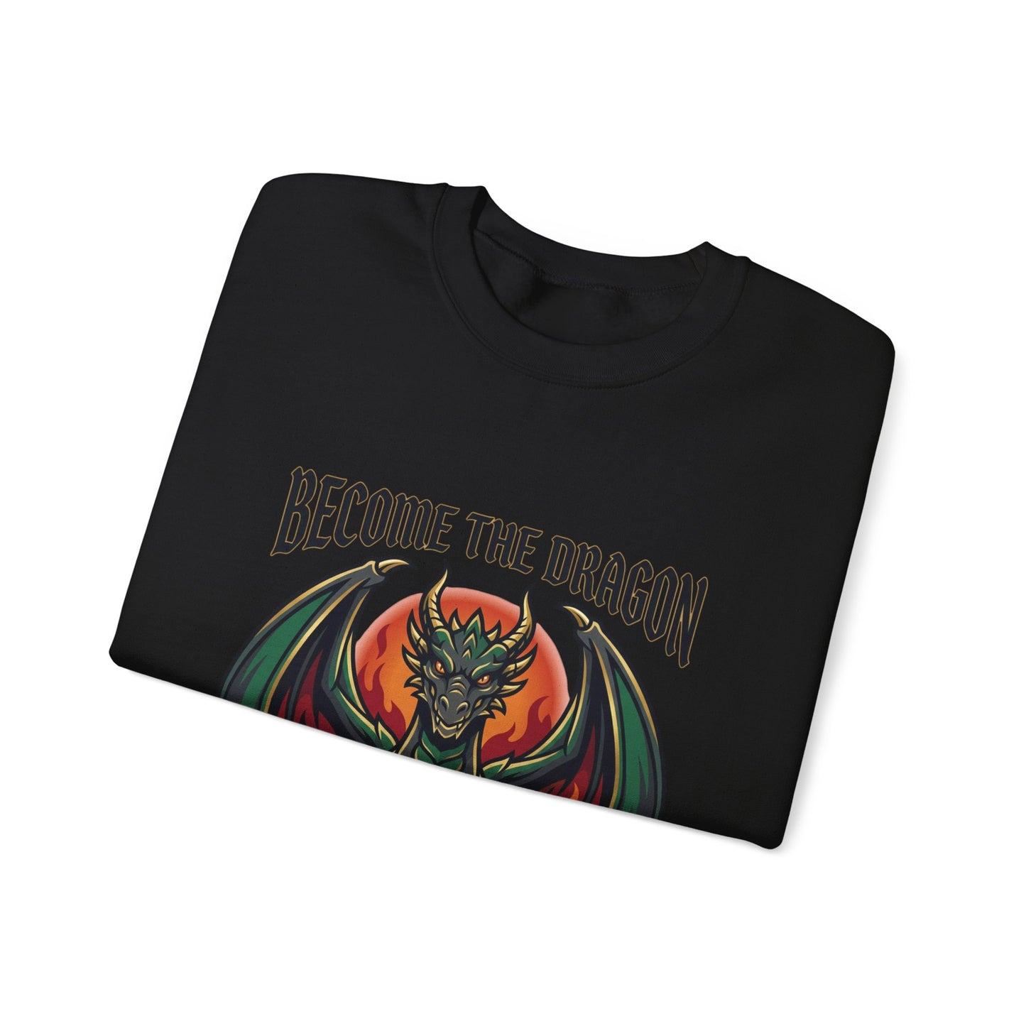 Become the Dragon Sweatshirt | dragon, fantasy art, tattoo style
