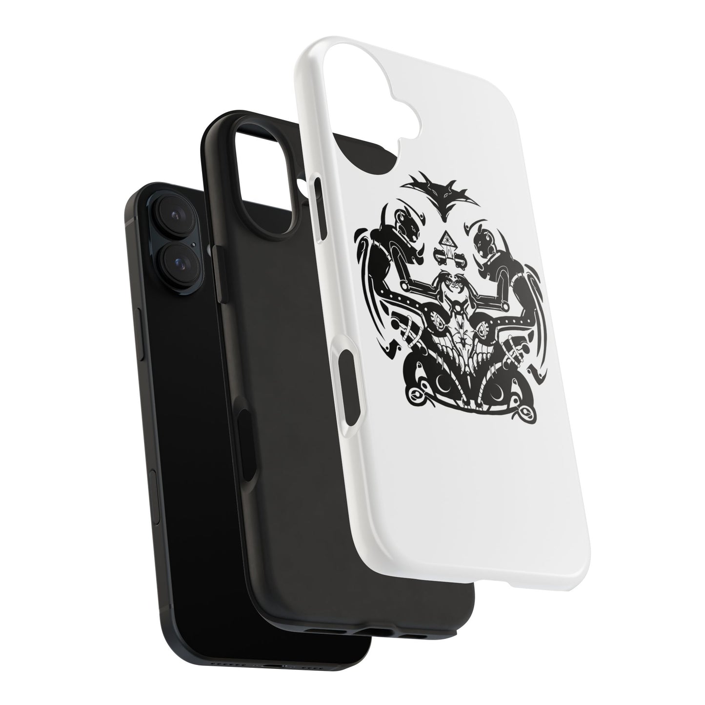 Viking Knotwork Tough Phone Case — Norse Warrior Tribal Design