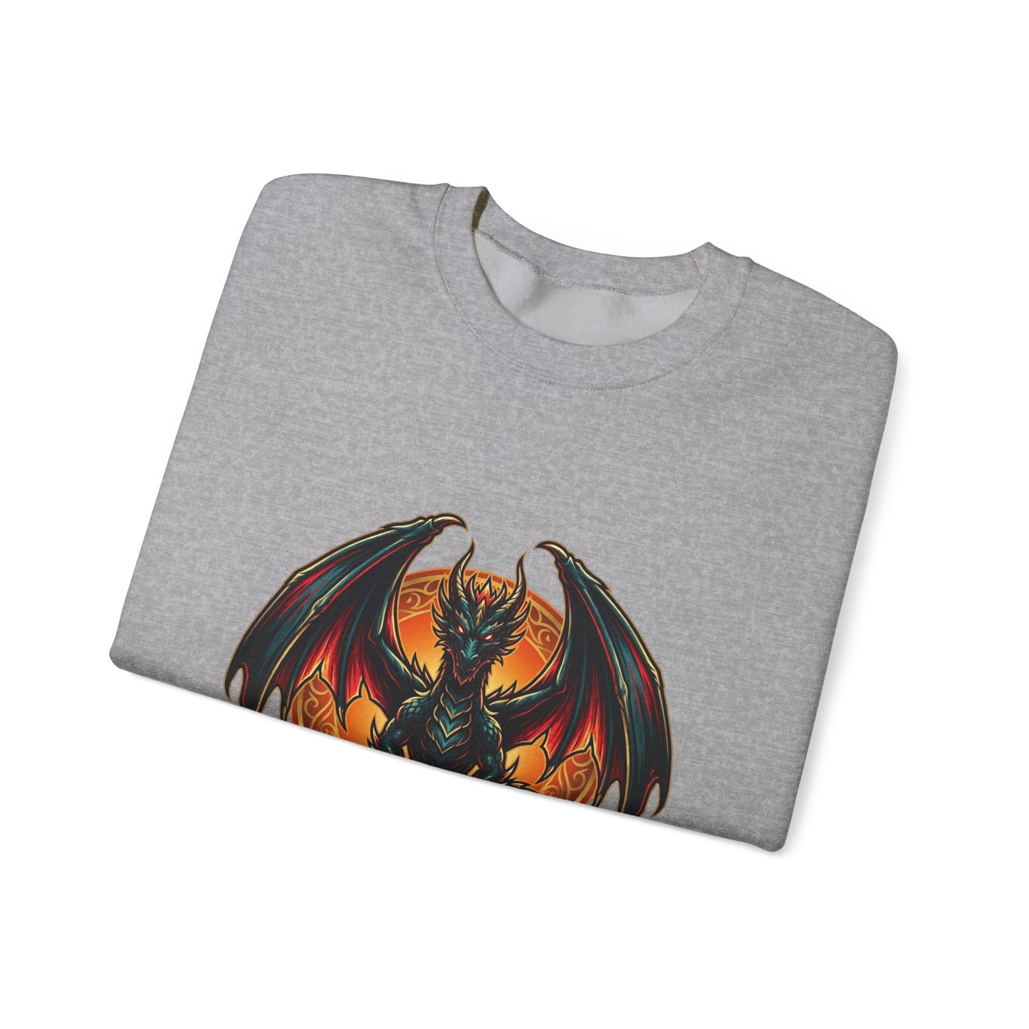 Dragon Soul Crewneck Sweatshirt | dragon, fantasy art, tattoo style