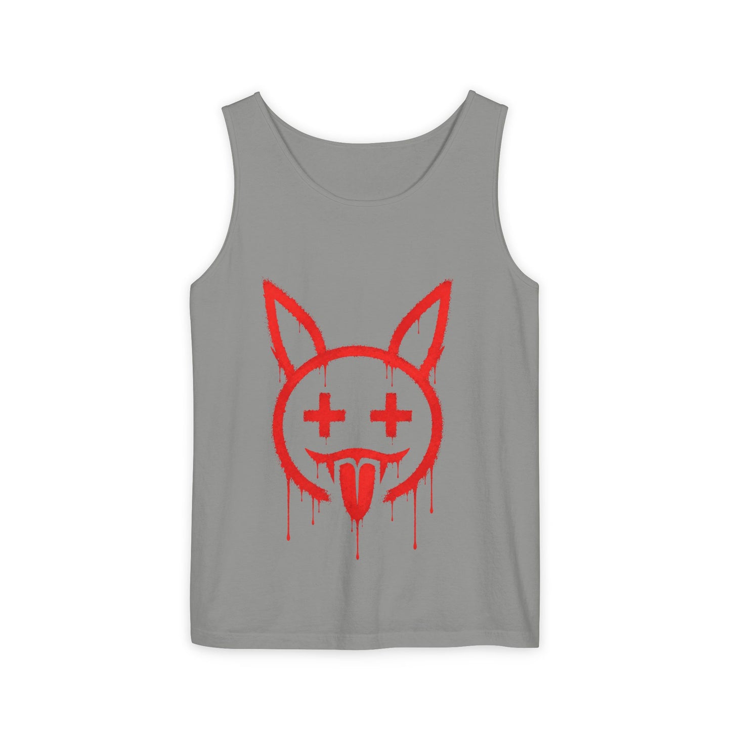 Metallic Souls Graffiti Bunny Streetwear Graphic T-Shirt
