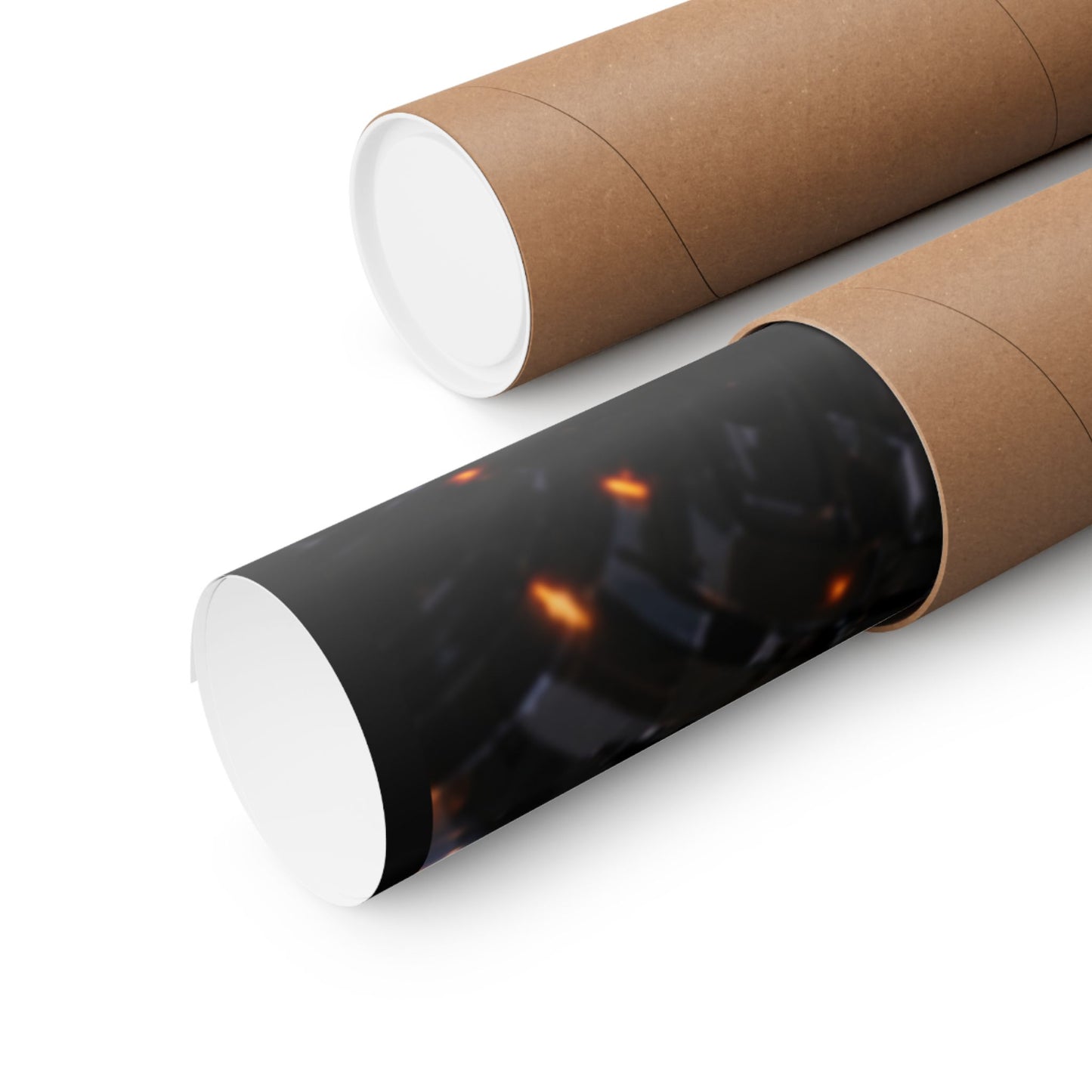 Metallic Souls Poster — Anime Sci‑Fi Action Matte Vertical Print