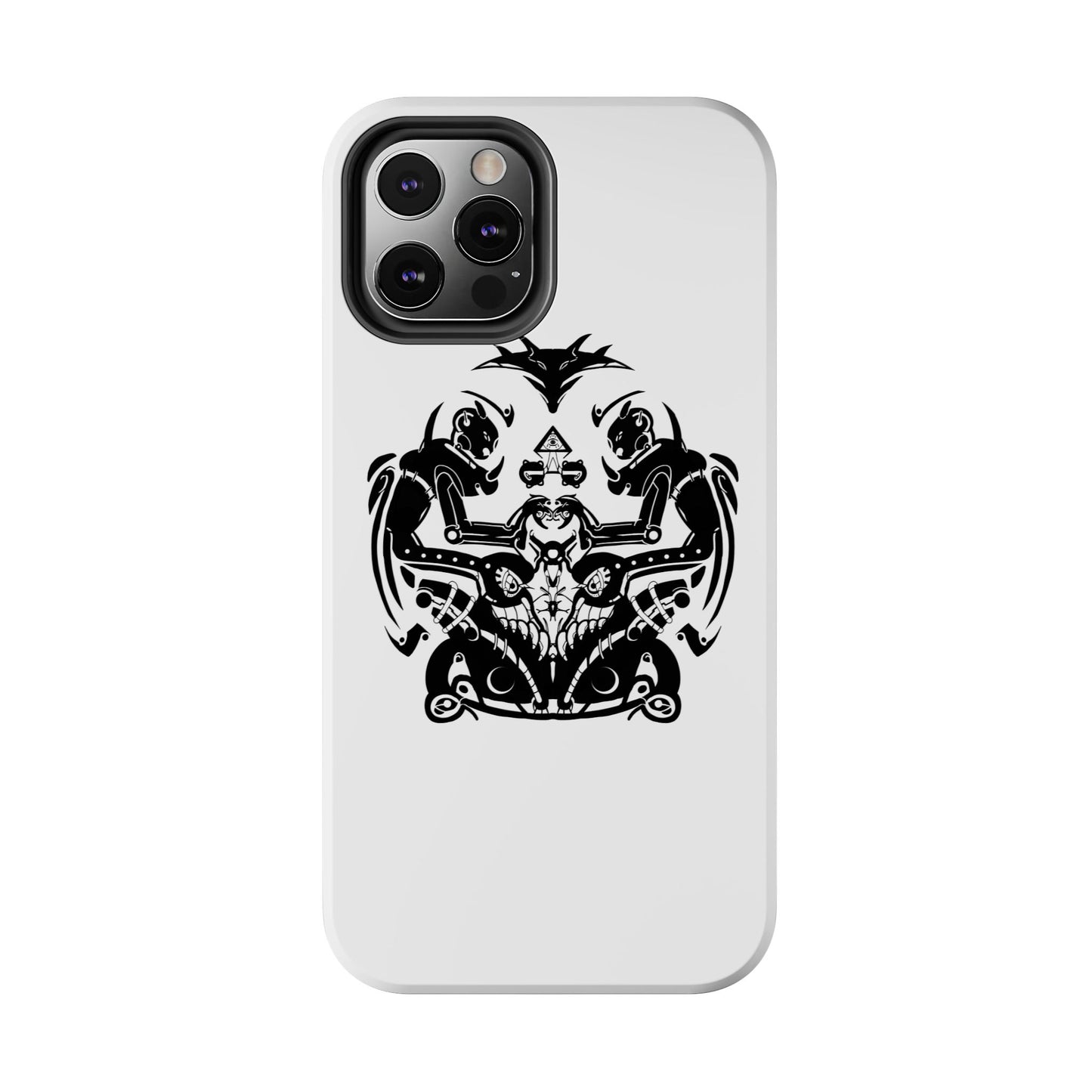 Viking Knotwork Tough Phone Case — Norse Warrior Tribal Design