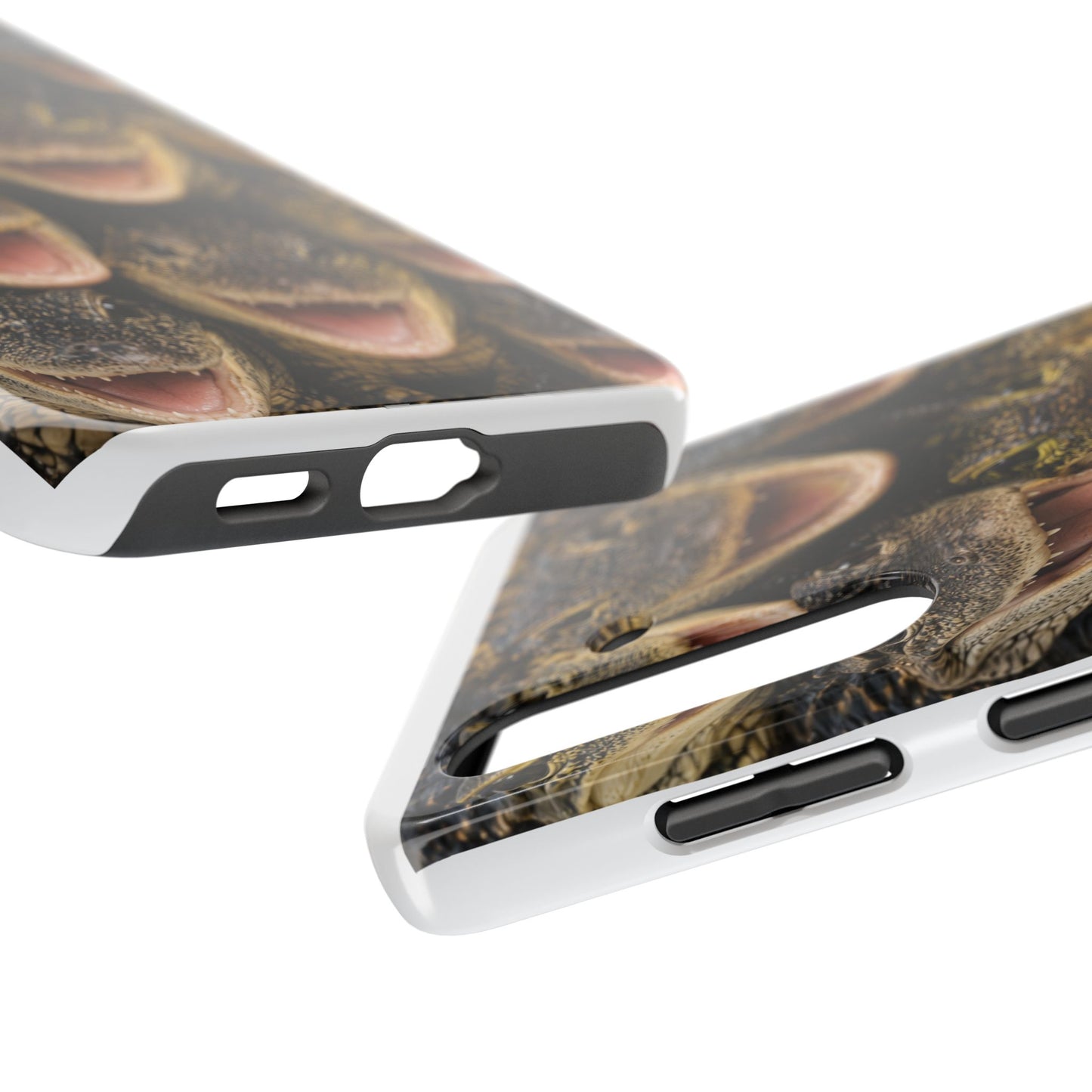 Alligator Smile Tough Phone Case — Funny Gator Print Protective Phone Cover