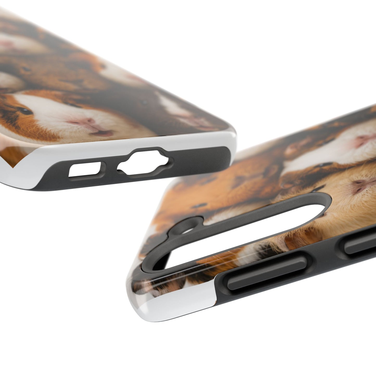 Guinea Pig Collage Tough Phone Case — Cute Small Pet Protective Phone Cover