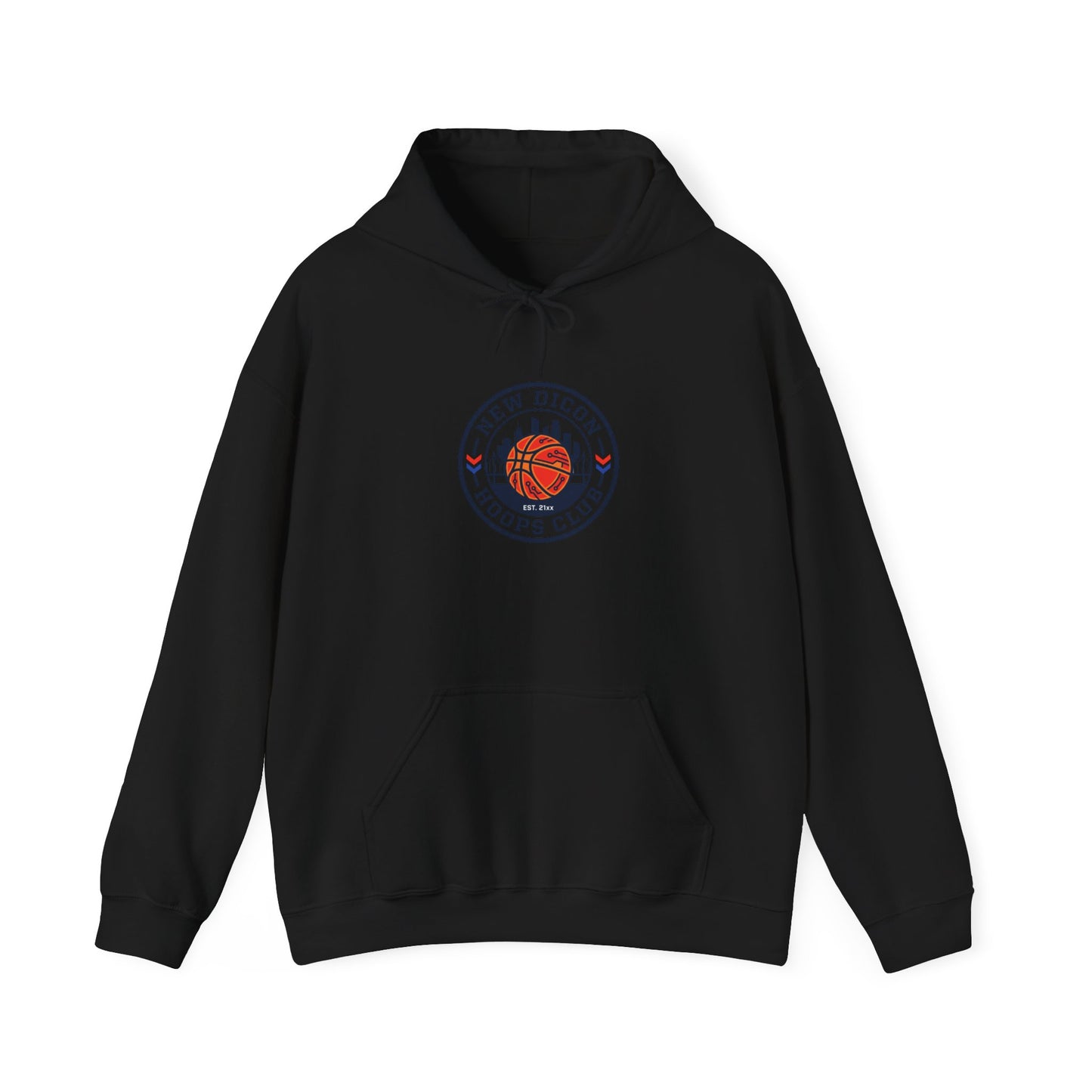 City Basketball Club Hoodie | varsity collegiate, retro block letters