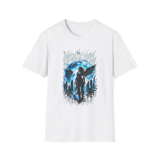 Mystical Blue Raven Forest T-Shirt