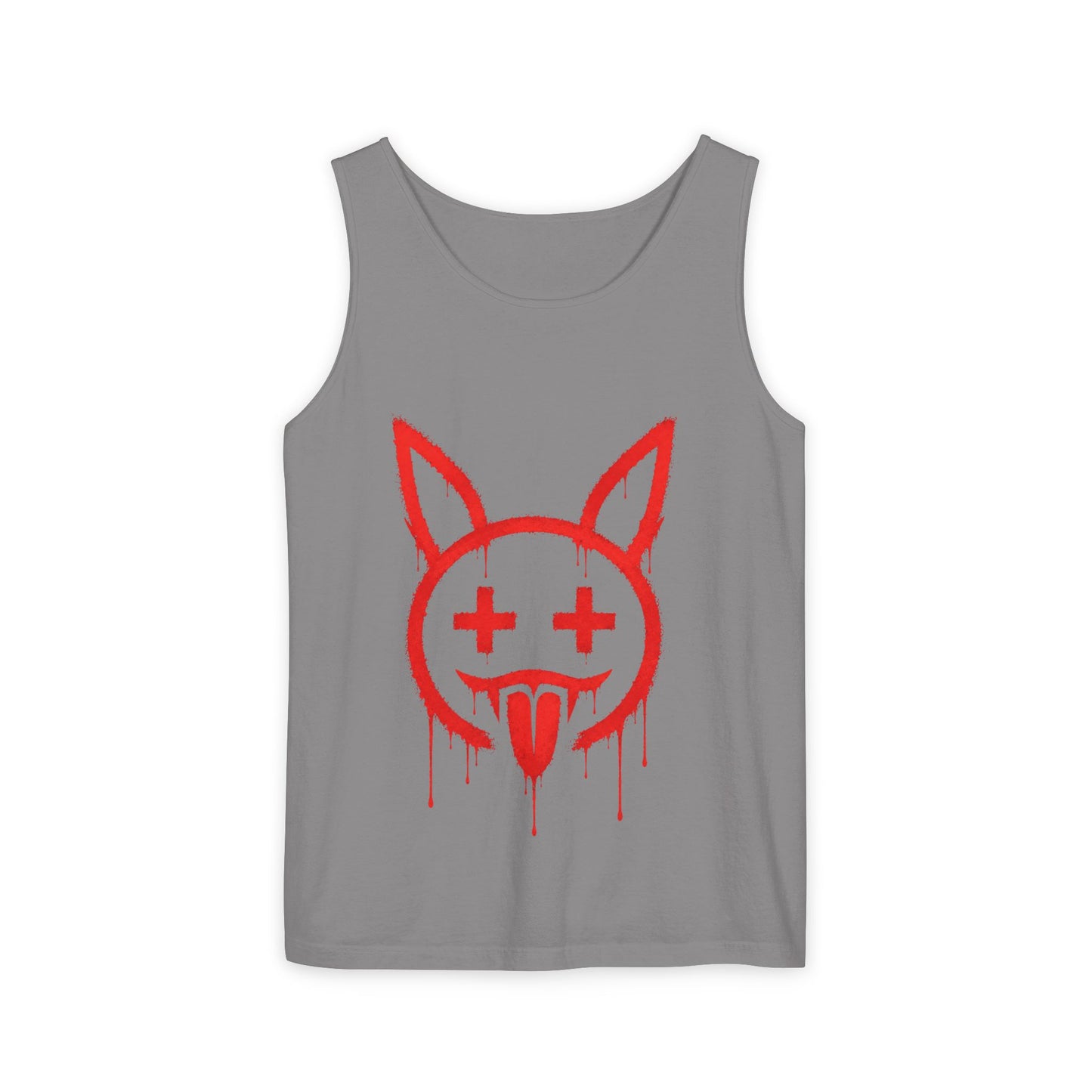 Metallic Souls Graffiti Bunny Streetwear Graphic T-Shirt