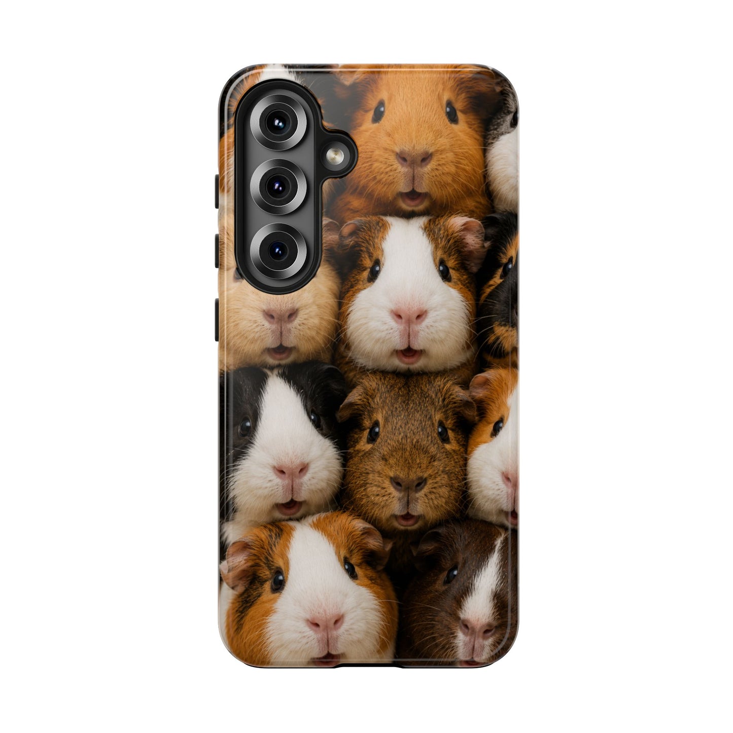 Guinea Pig Collage Tough Phone Case — Cute Small Pet Protective Phone Cover
