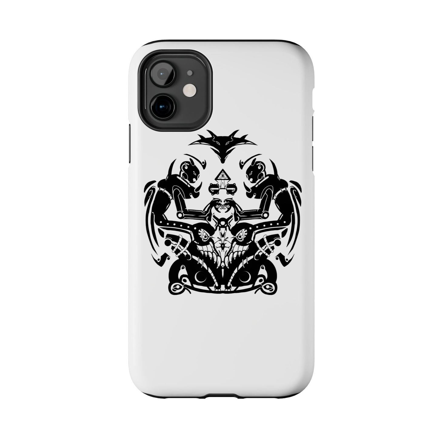 Viking Knotwork Tough Phone Case — Norse Warrior Tribal Design