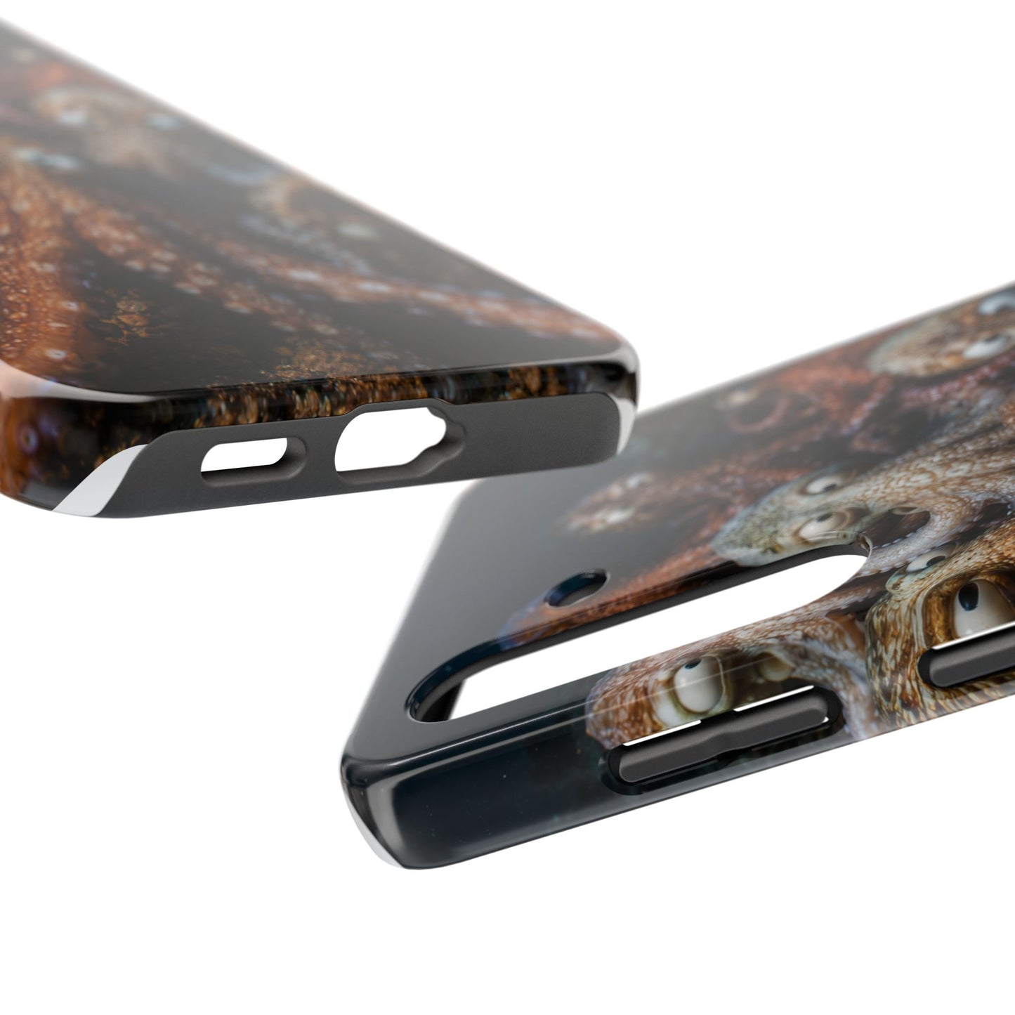 Octopus Cluster Tough Phone Case — Cute Underwater Sea Creature Protection