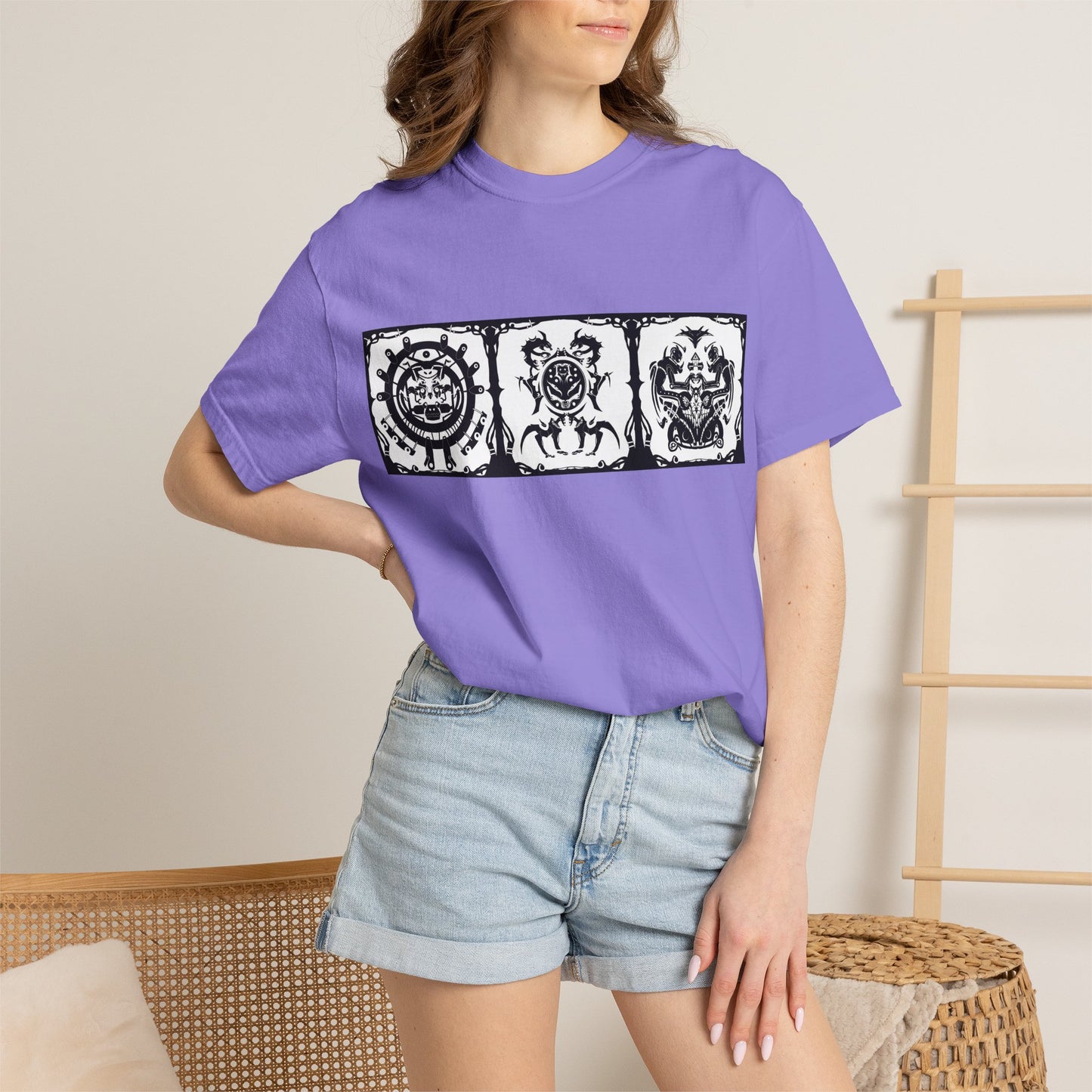 Mythic Tiles Graphic T-Shirt