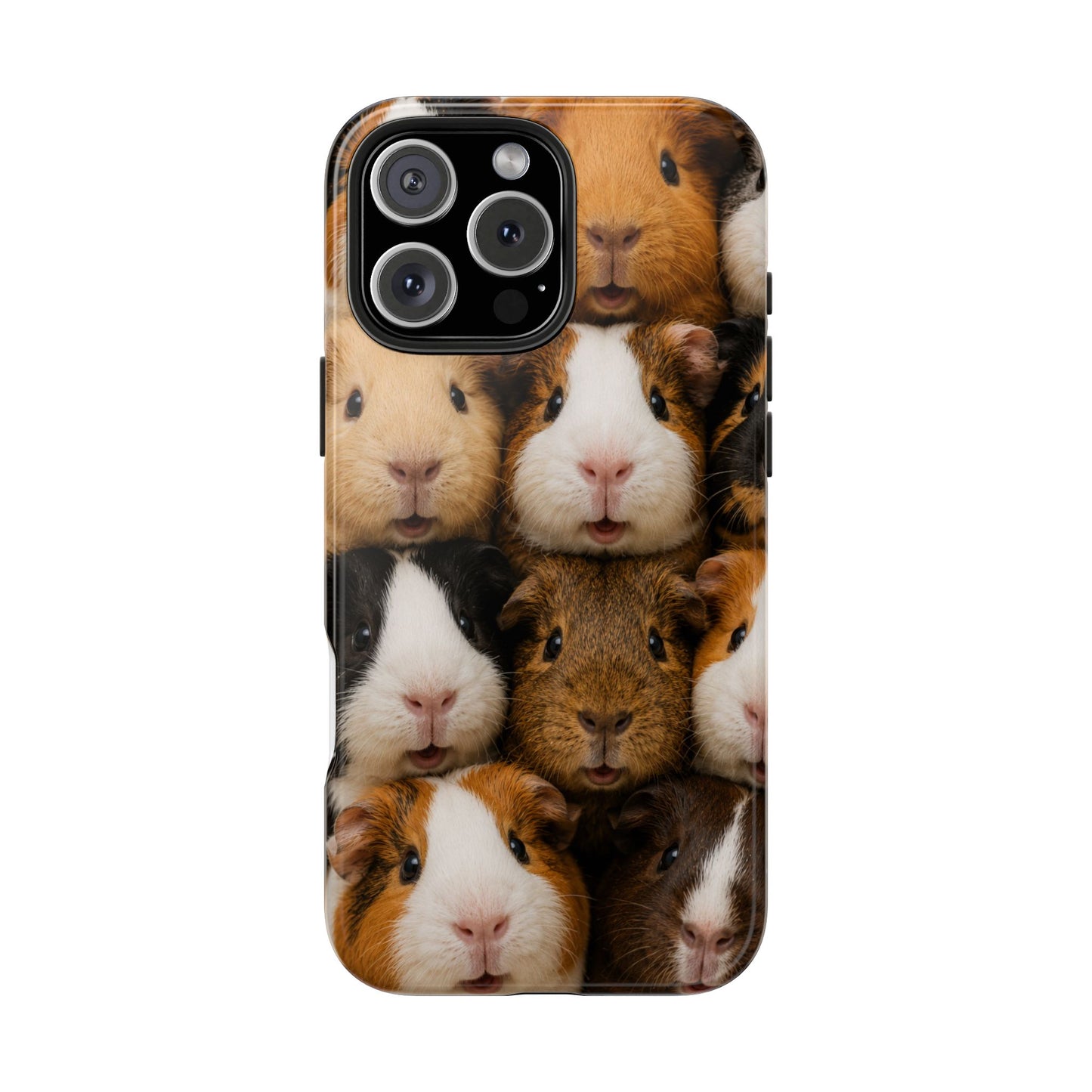 Guinea Pig Collage Tough Phone Case — Cute Small Pet Protective Phone Cover