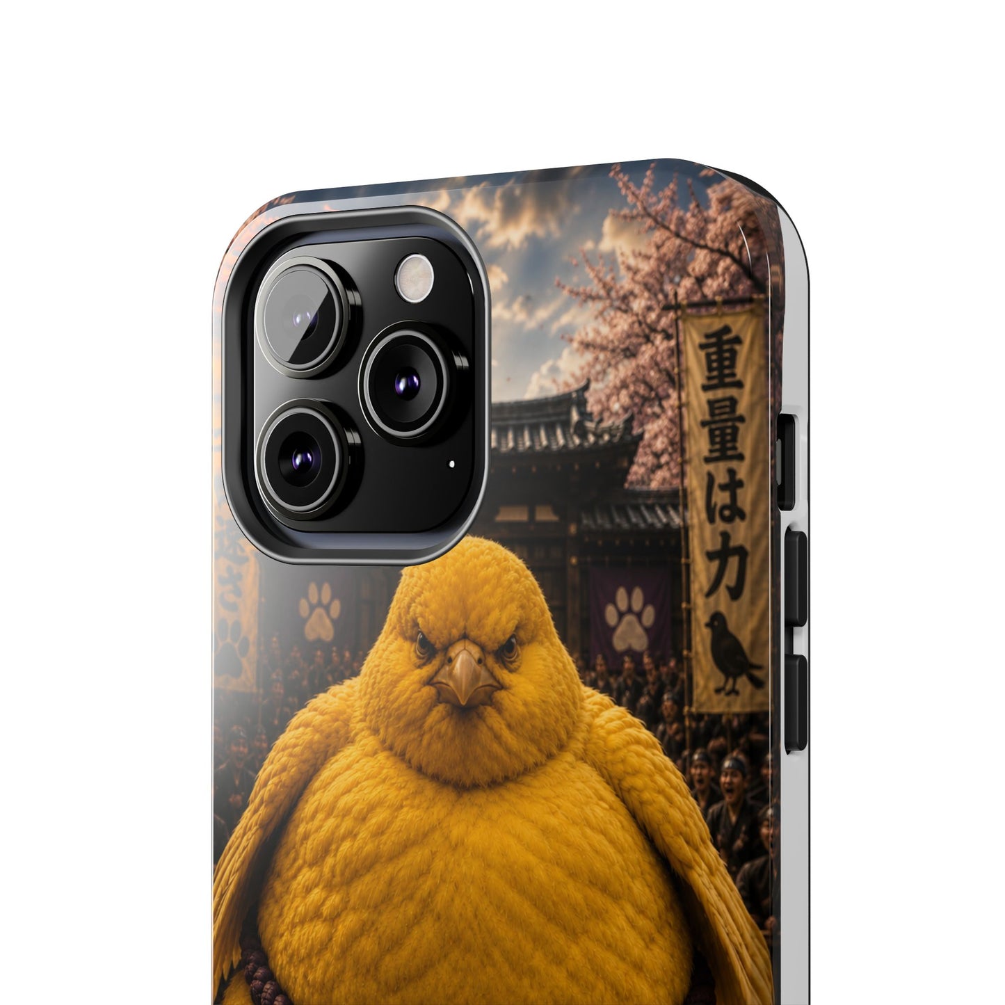 Big Bird Tough Phone Case - 500 Pounds Chubby Bird Protective Cover