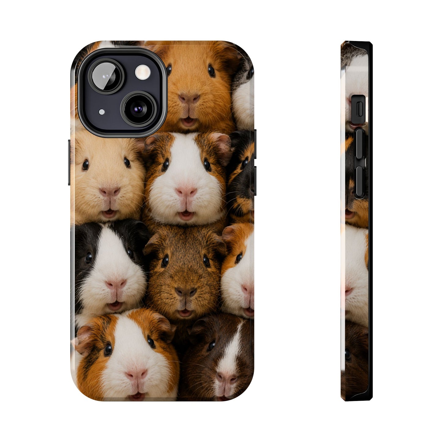 Guinea Pig Collage Tough Phone Case — Cute Small Pet Protective Phone Cover