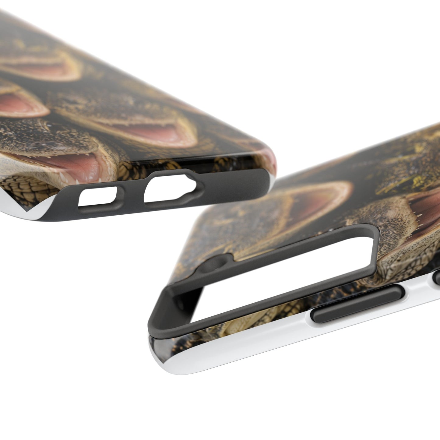 Alligator Smile Tough Phone Case — Funny Gator Print Protective Phone Cover
