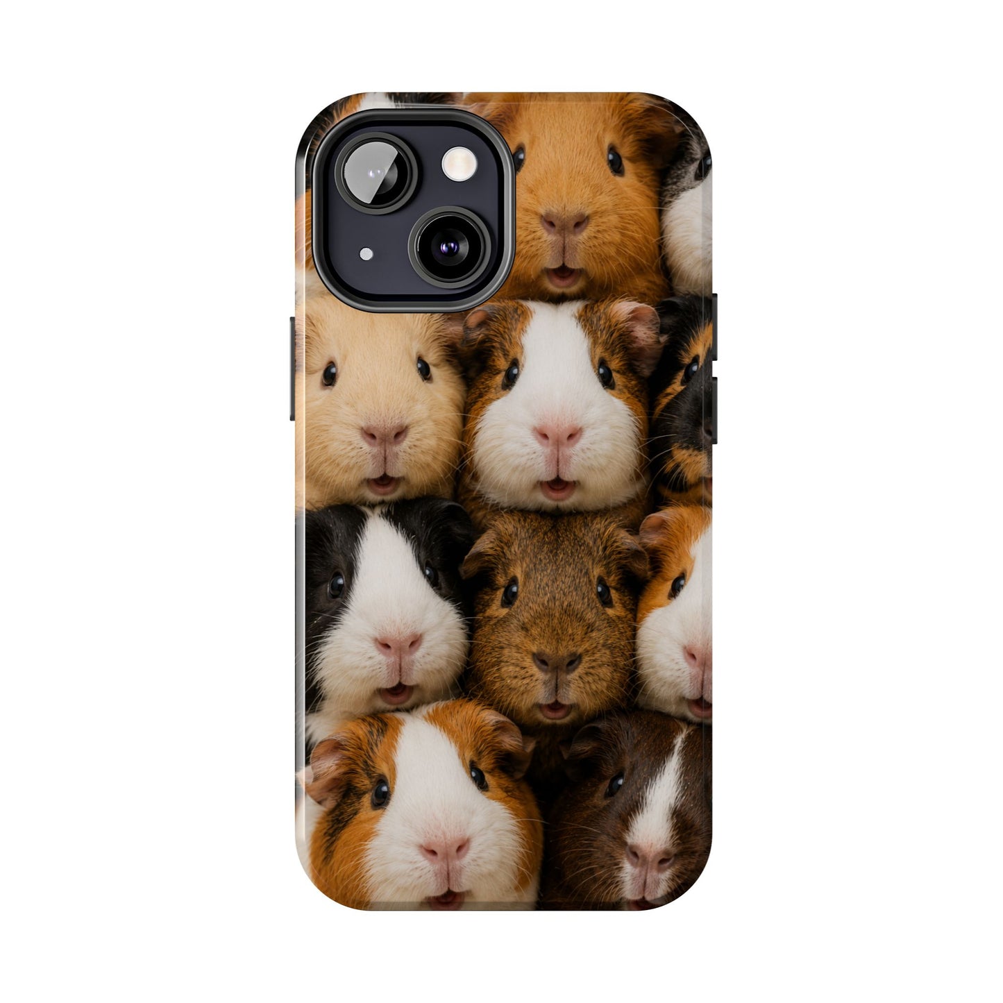 Guinea Pig Collage Tough Phone Case — Cute Small Pet Protective Phone Cover