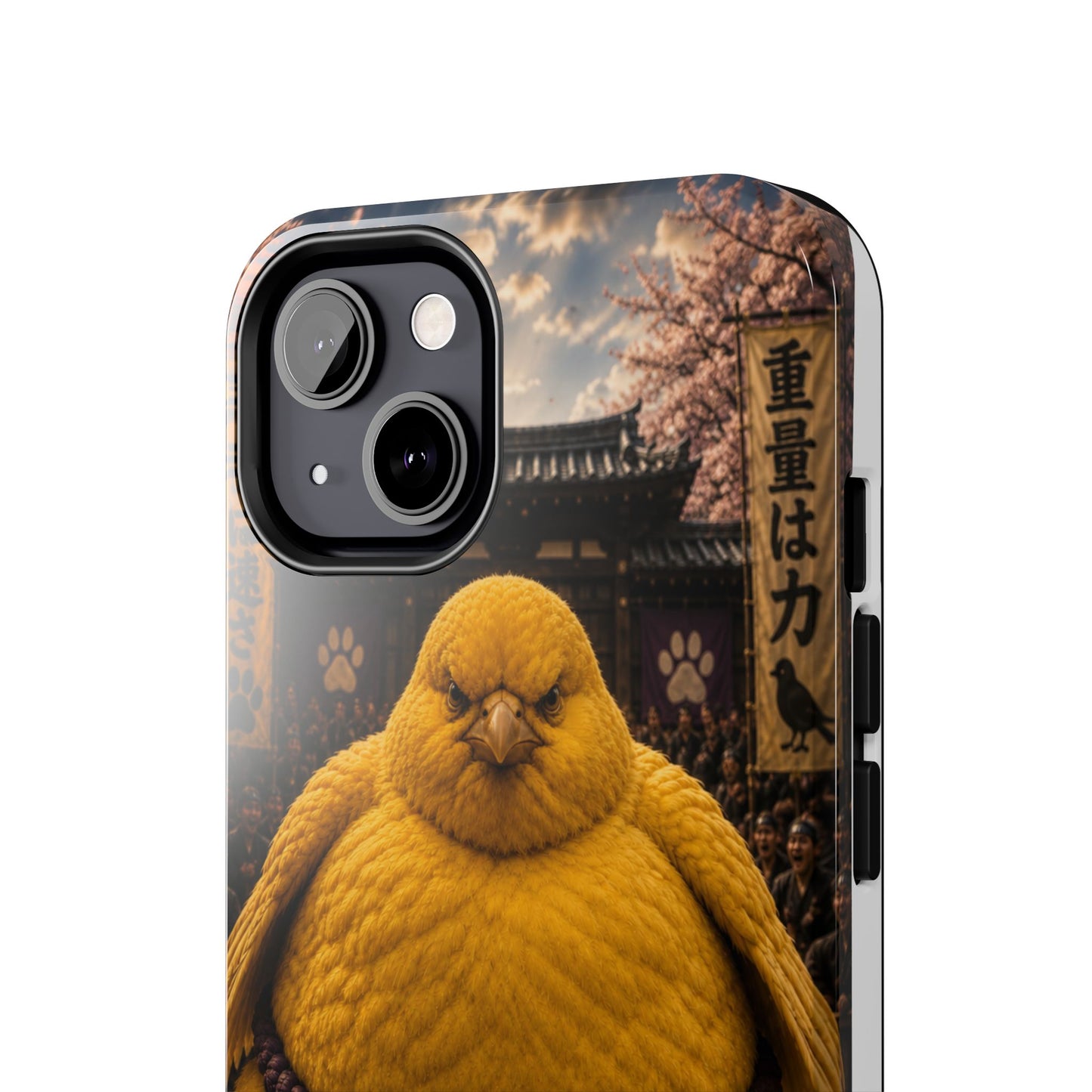Big Bird Tough Phone Case - 500 Pounds Chubby Bird Protective Cover
