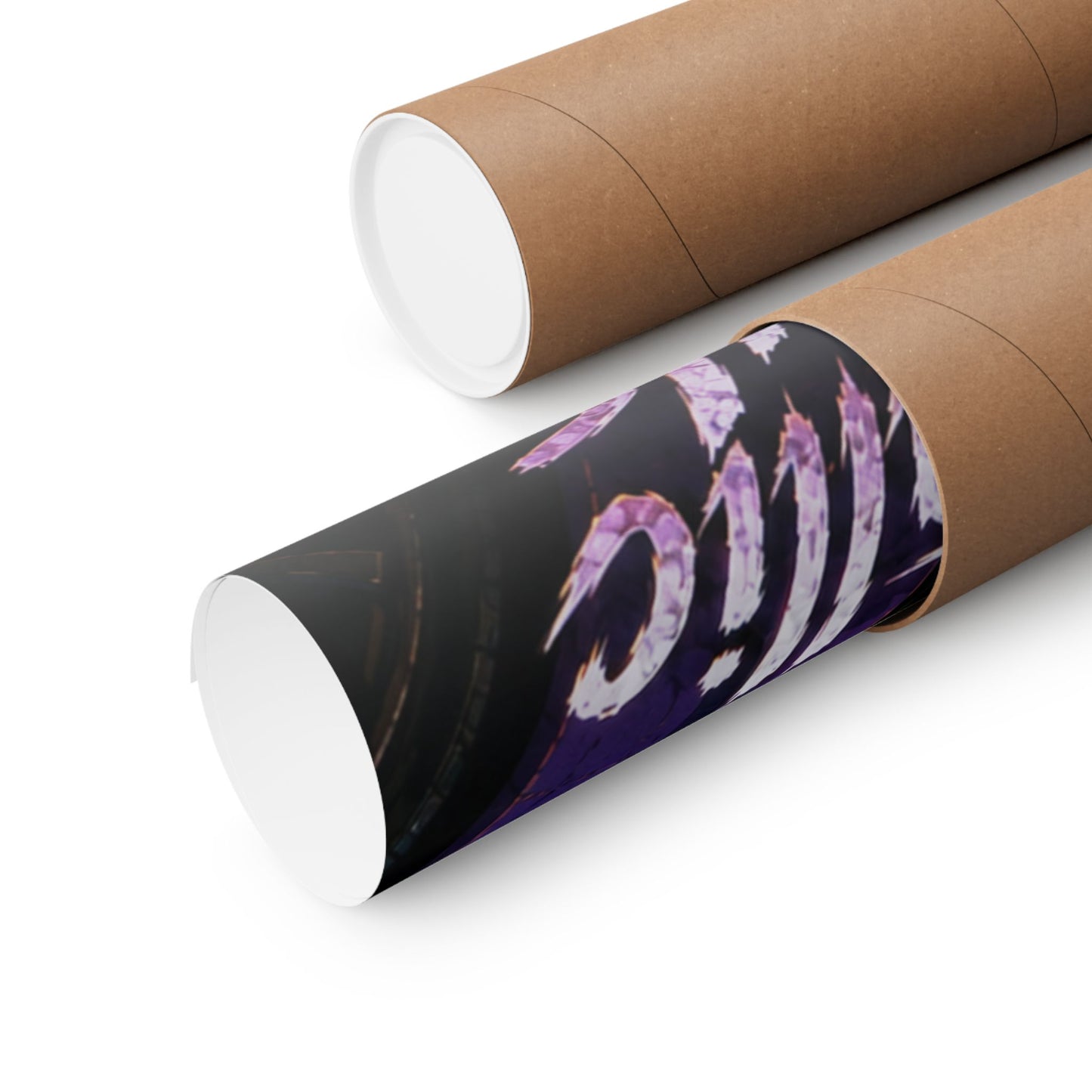 Metallic Souls Anime Poster — "Metallic Souls" Matte Vertical Art Print