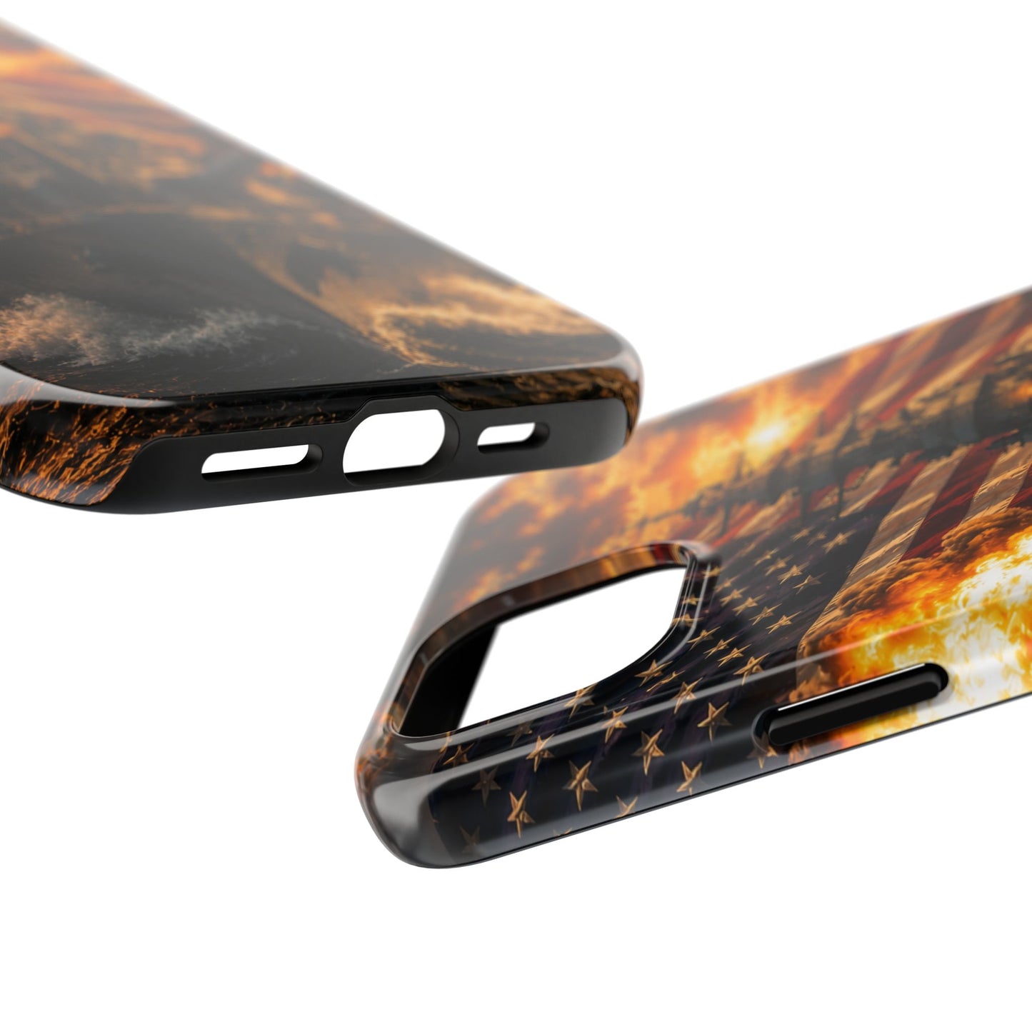 Battleship Flag Phone Case – Tough Patriotic Military iPhone Cover