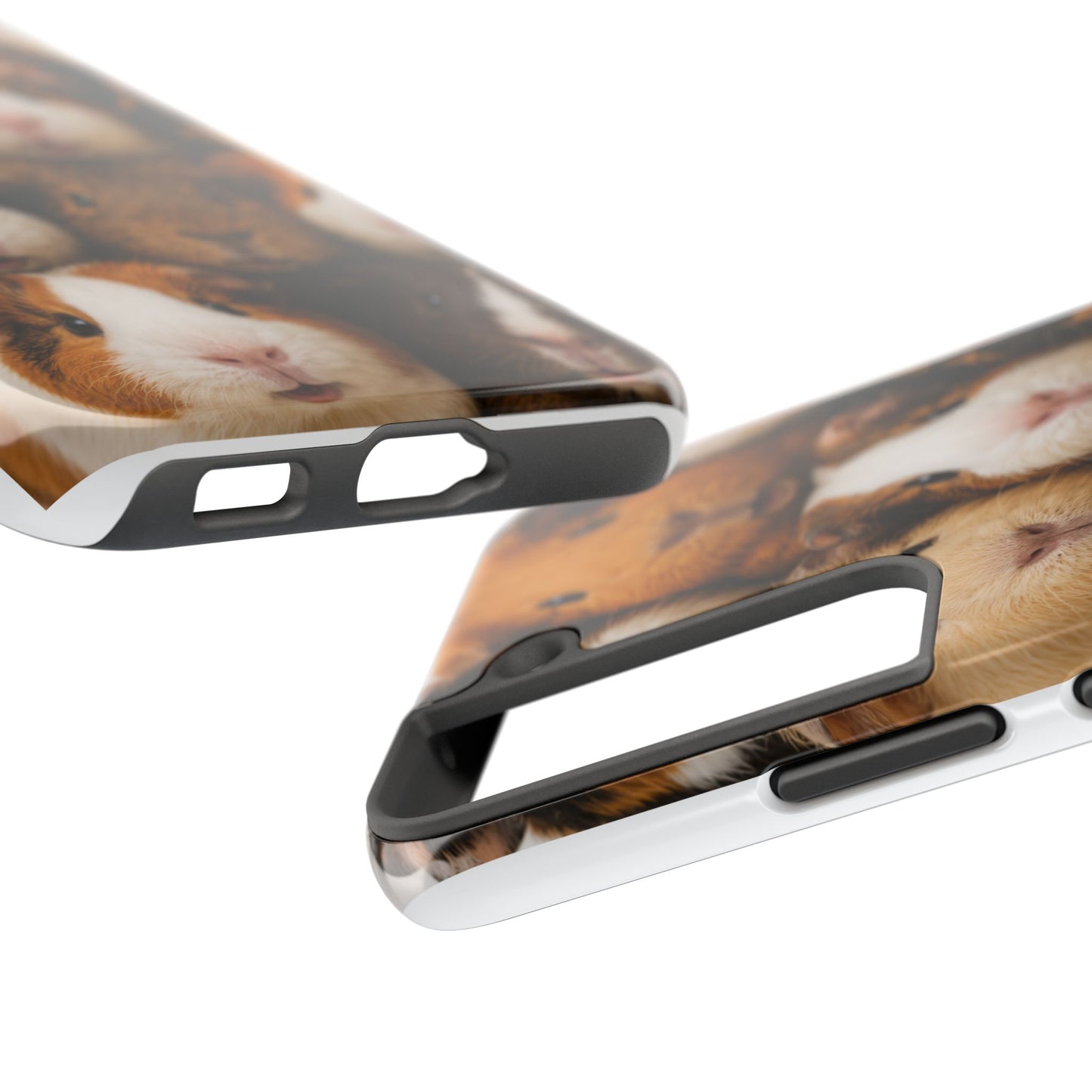 Guinea Pig Collage Tough Phone Case — Cute Small Pet Protective Phone Cover