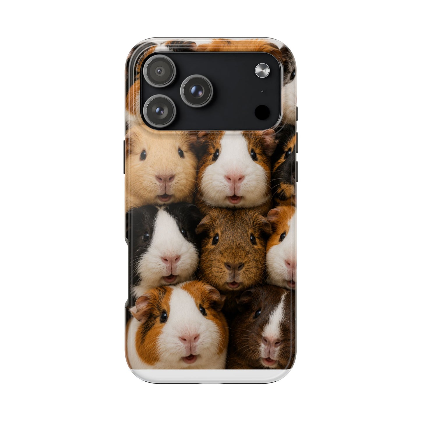 Guinea Pig Collage Tough Phone Case — Cute Small Pet Protective Phone Cover