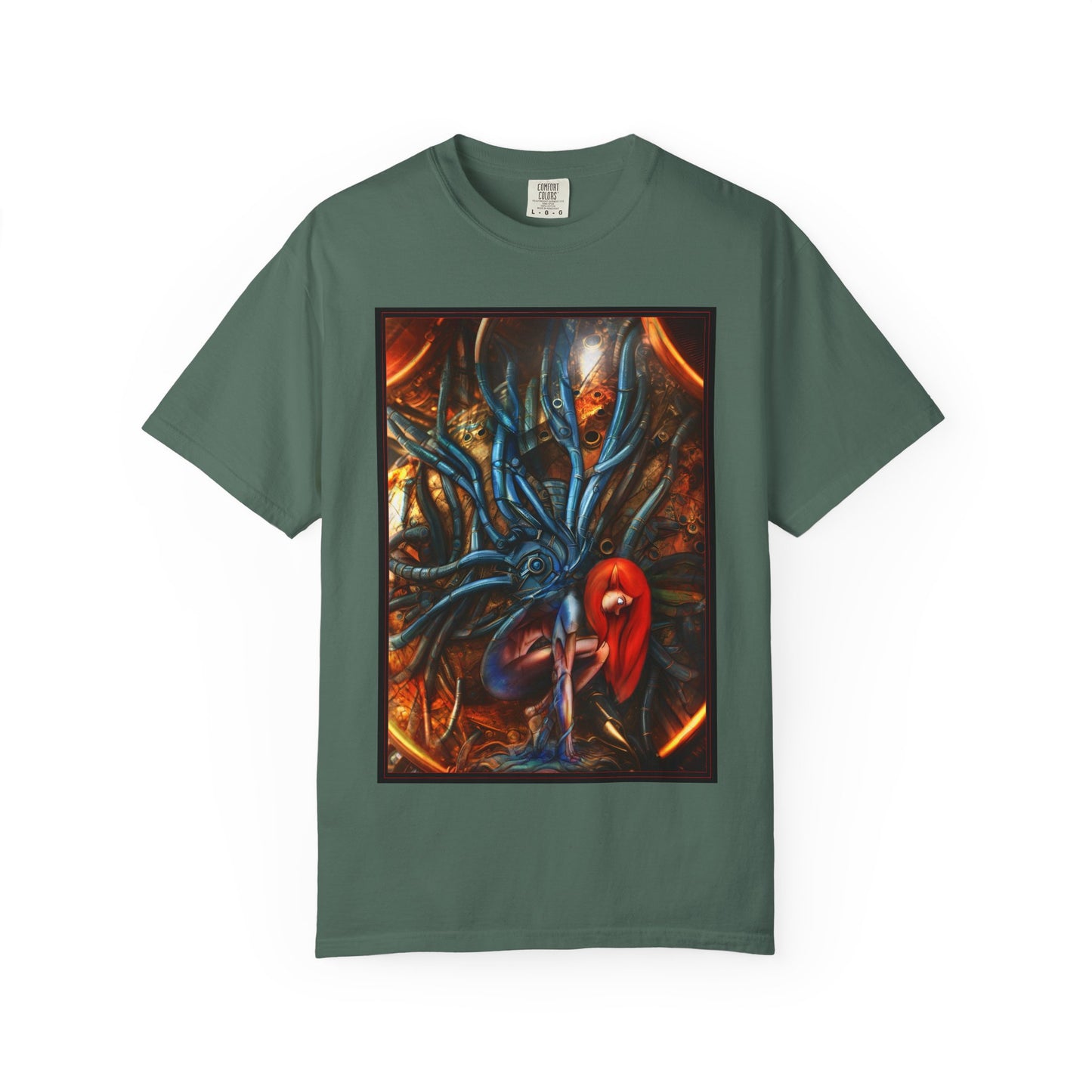 Horror Octopus Art T-Shirt — Surreal Cthulhu-Inspired Graphic Tee