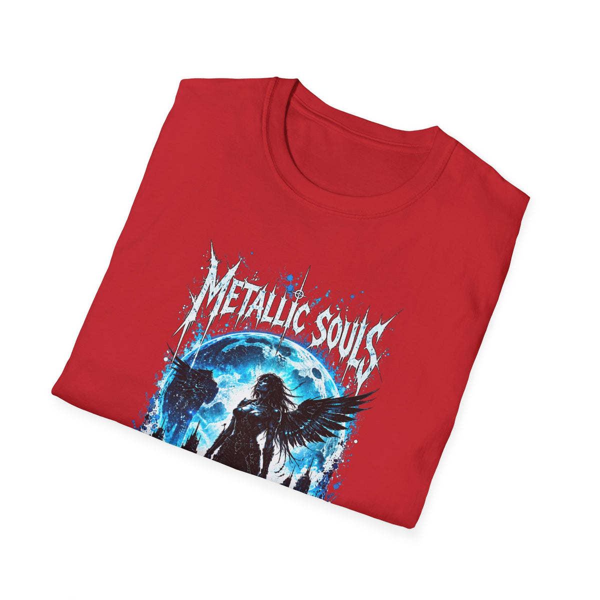 Mystical Blue Raven Forest T-Shirt