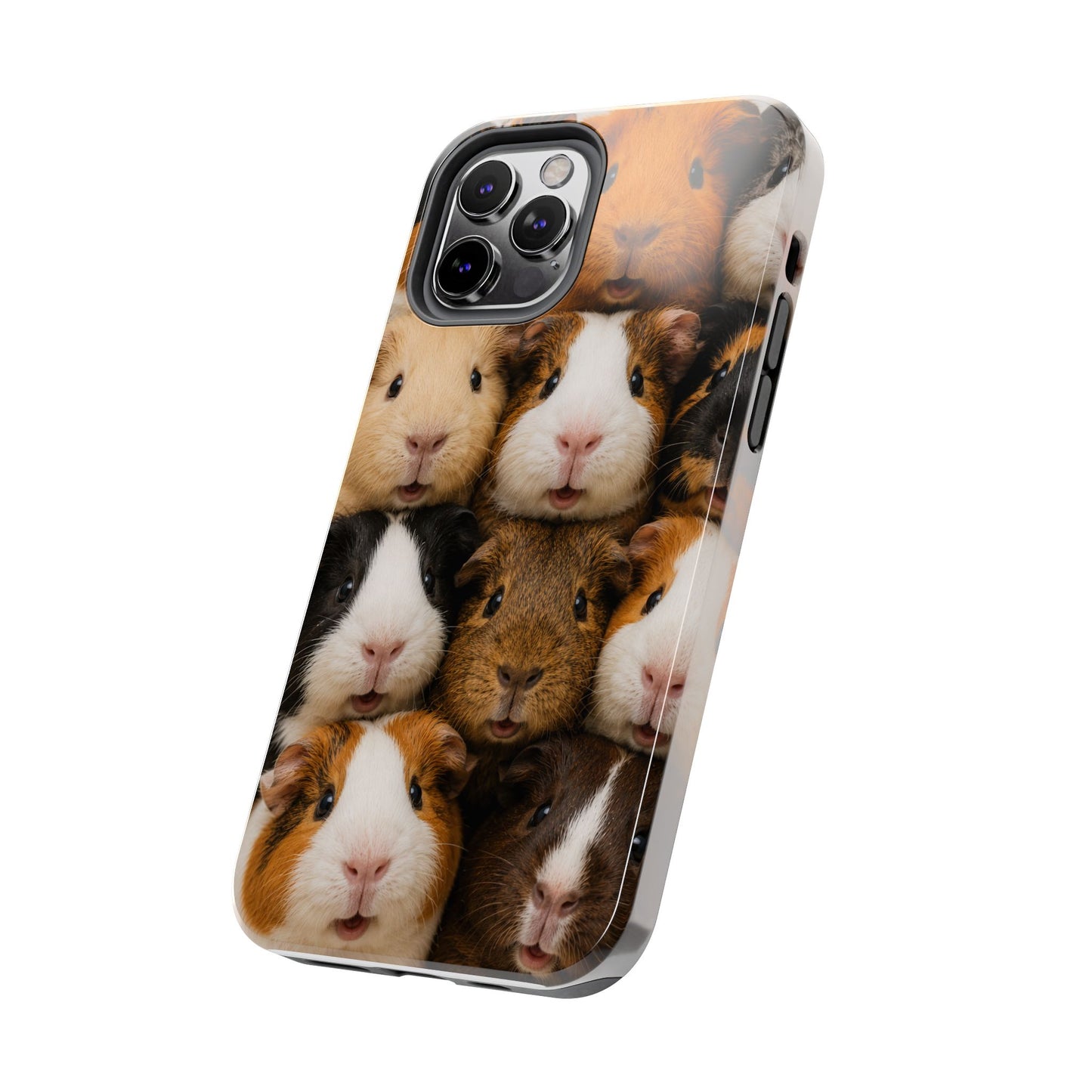 Guinea Pig Collage Tough Phone Case — Cute Small Pet Protective Phone Cover
