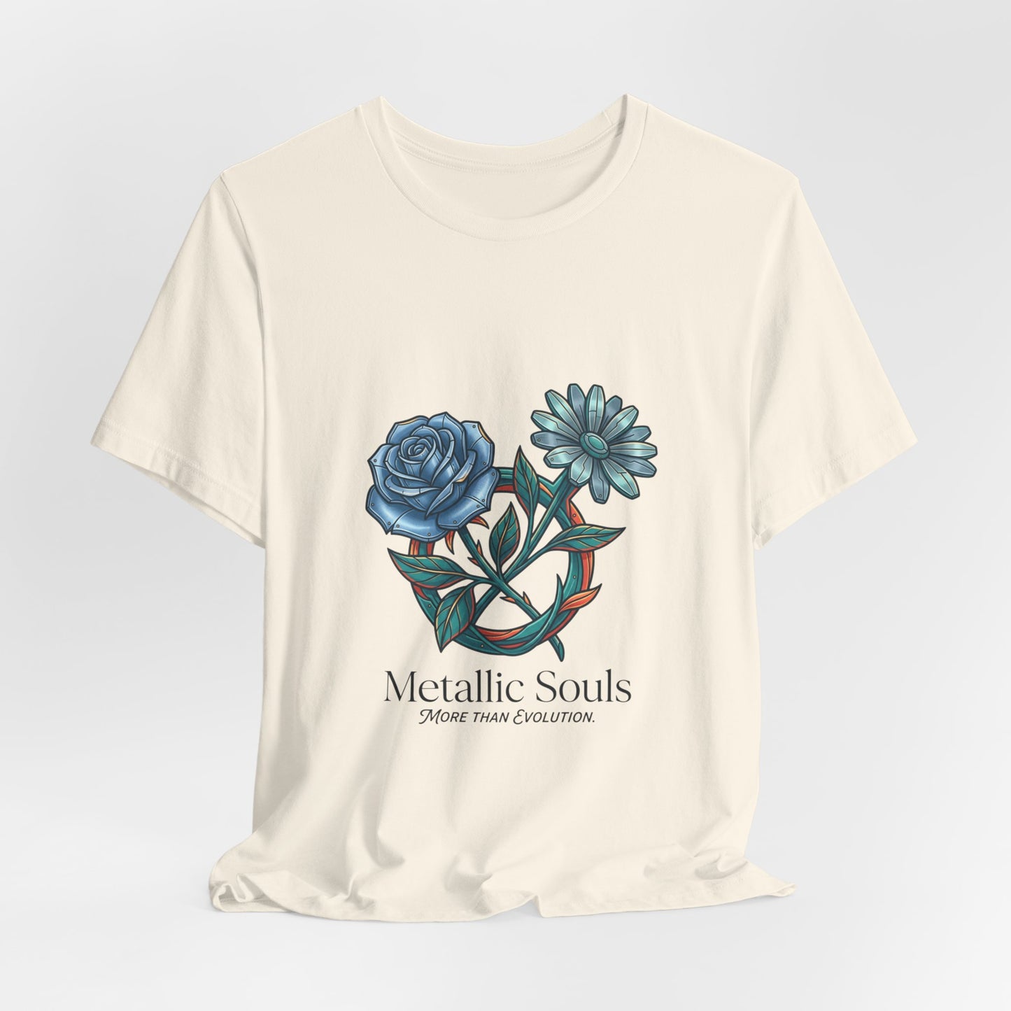 Birth Month Flower Tee | Botanical Watercolor Line Art, Personalized Name