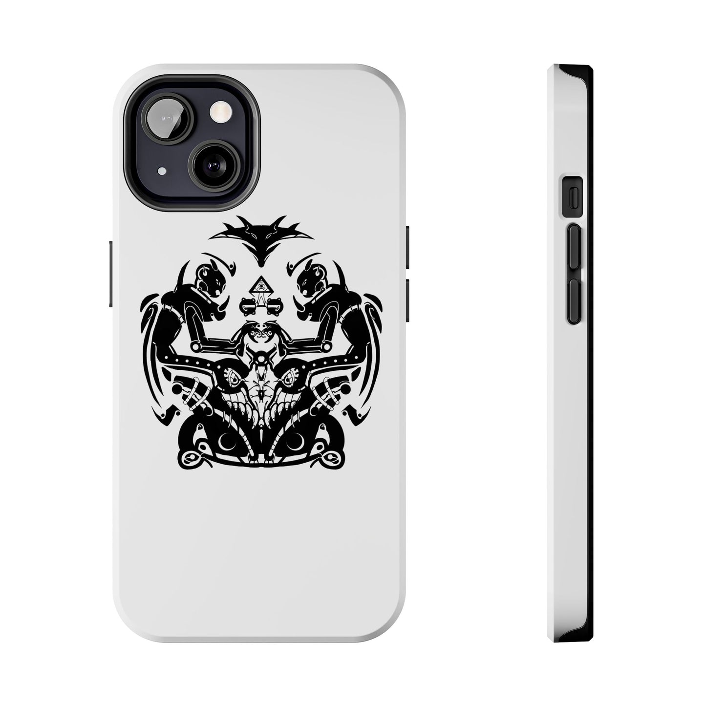 Viking Knotwork Tough Phone Case — Norse Warrior Tribal Design