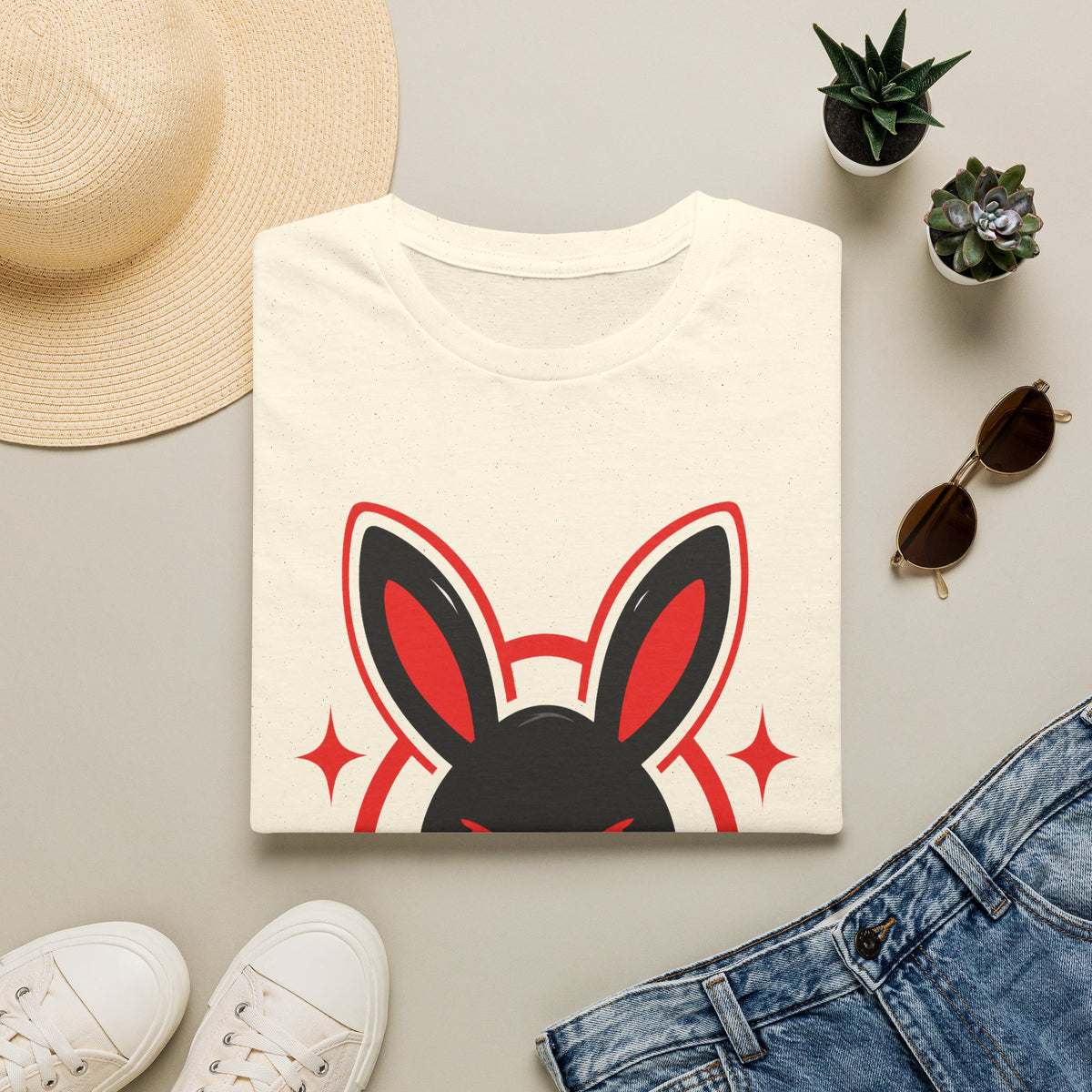 Metallic Souls Bunny Logo T-Shirt
