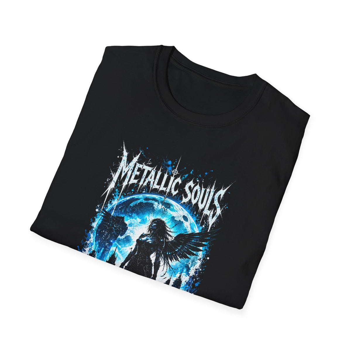 Mystical Blue Raven Forest T-Shirt