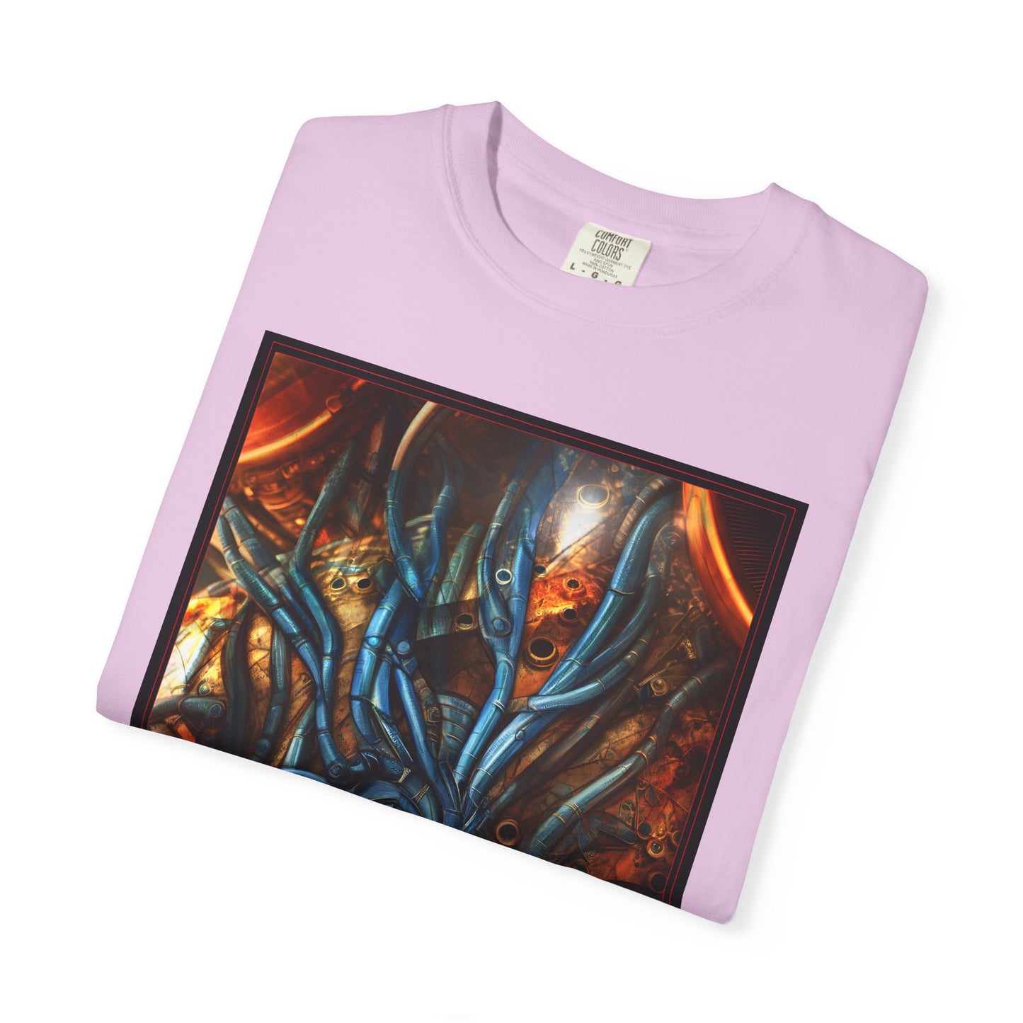 Horror Octopus Art T-Shirt — Surreal Cthulhu-Inspired Graphic Tee