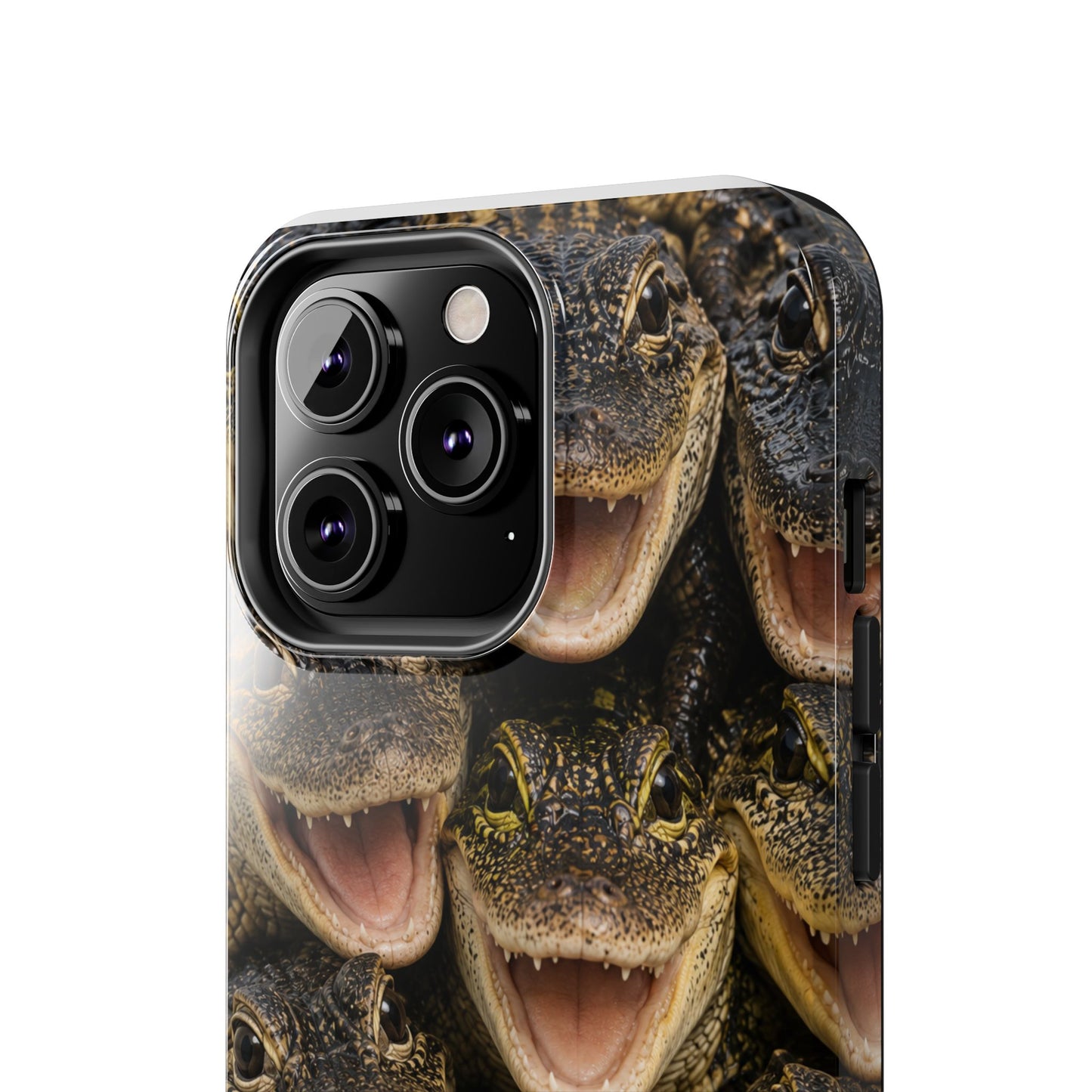 Alligator Smile Tough Phone Case — Funny Gator Print Protective Phone Cover