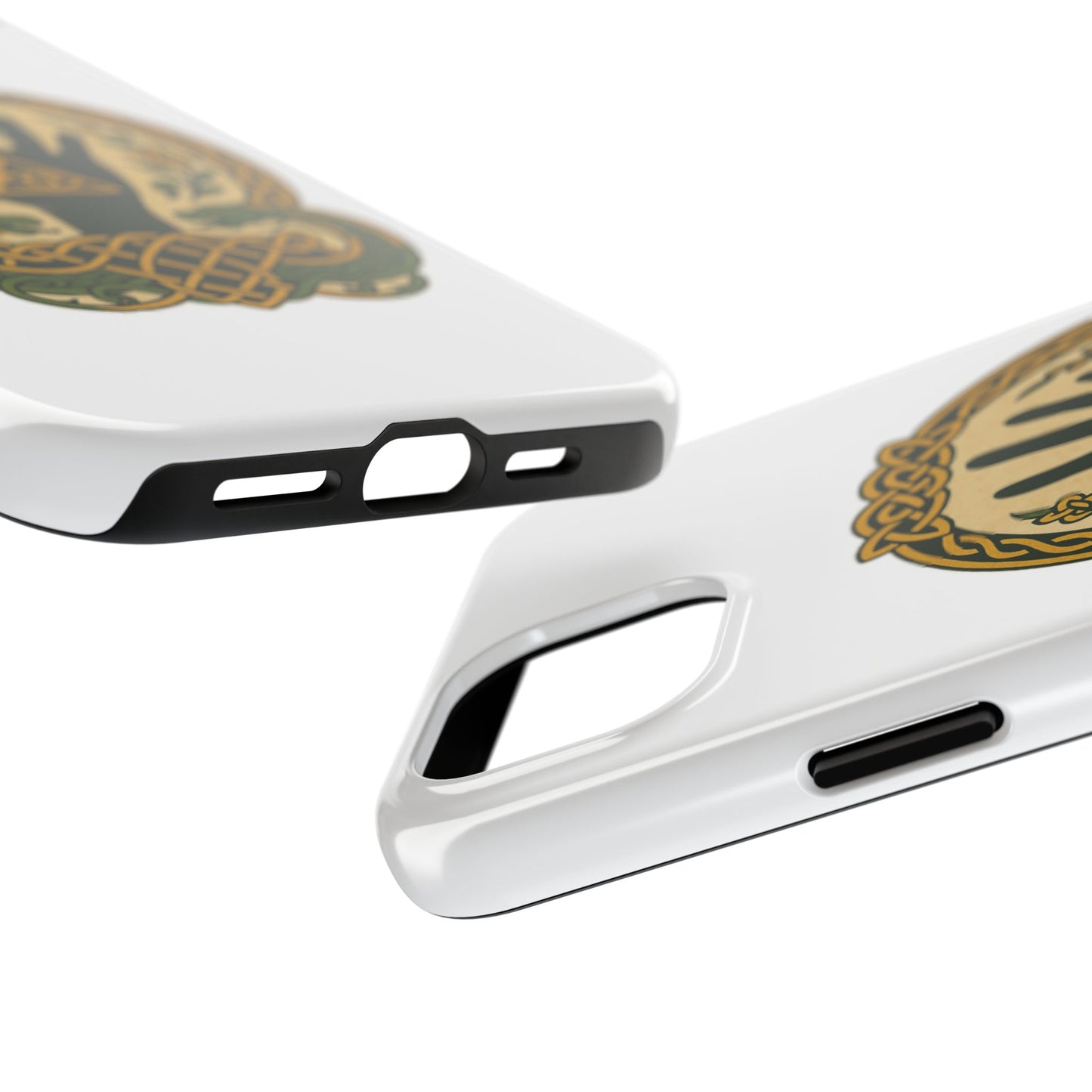 Celtic Eye of Providence Tough Phone Case — Protective Mythic Hand Design