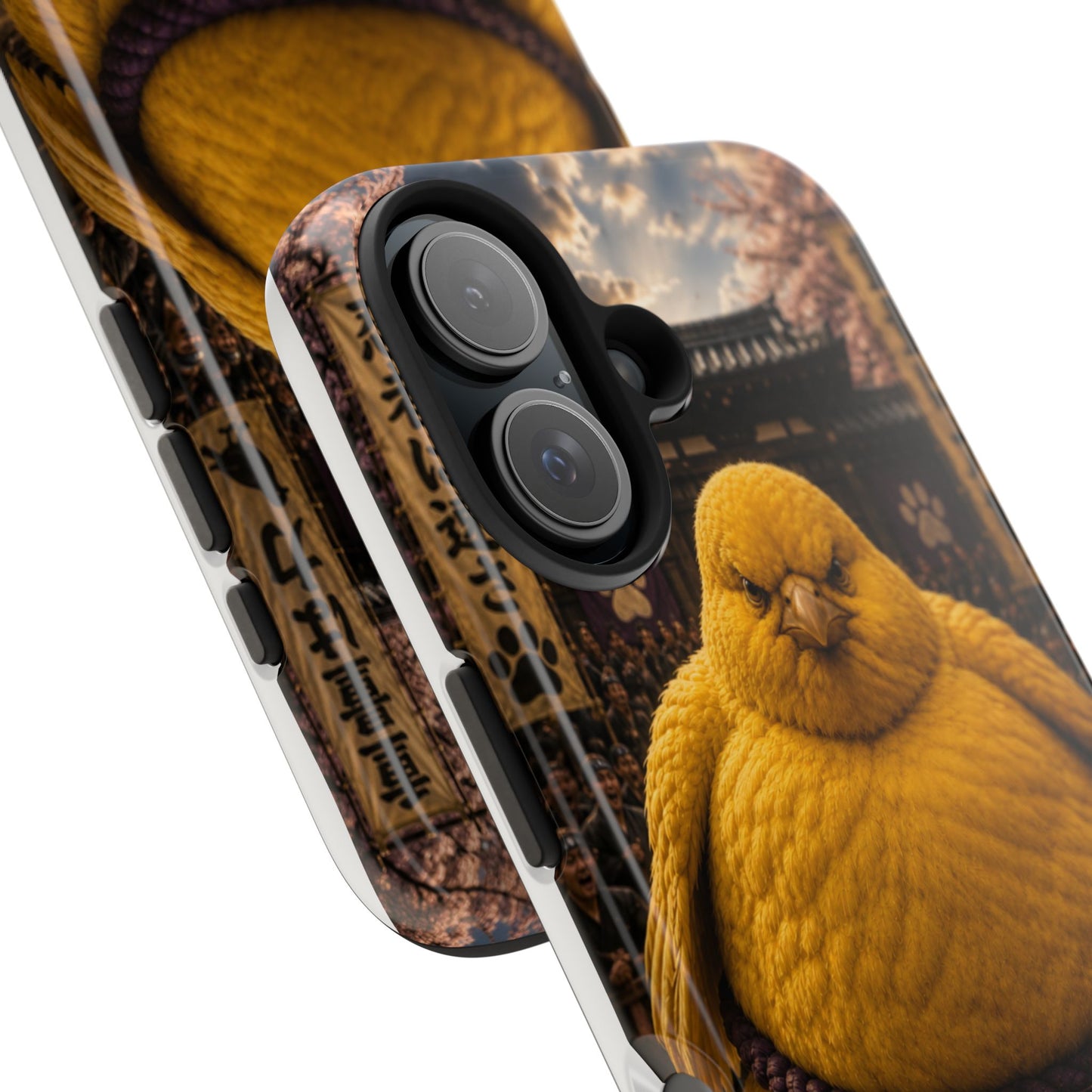 Big Bird Tough Phone Case - 500 Pounds Chubby Bird Protective Cover