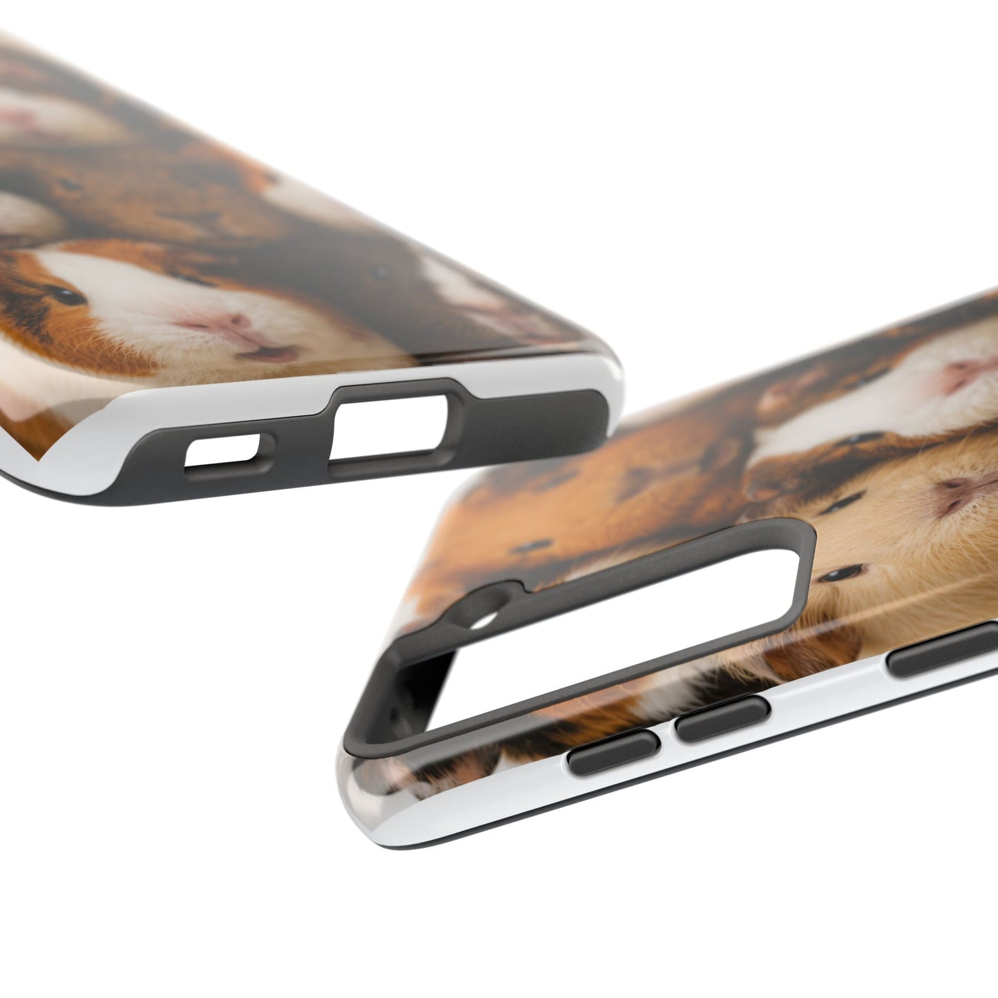 Guinea Pig Collage Tough Phone Case — Cute Small Pet Protective Phone Cover