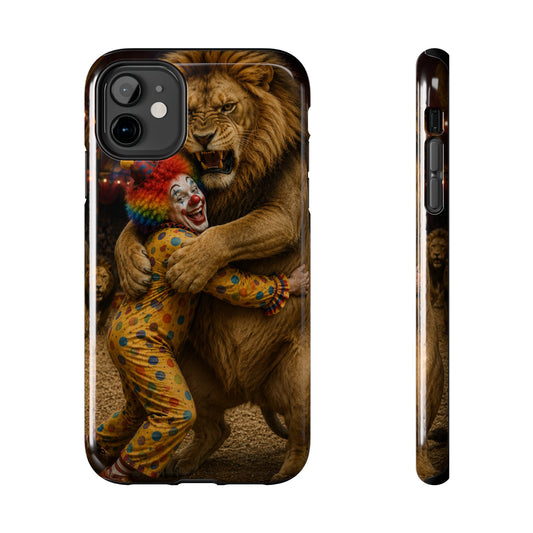 Phone Case — Lion Embrace Clown Tough Protective Case