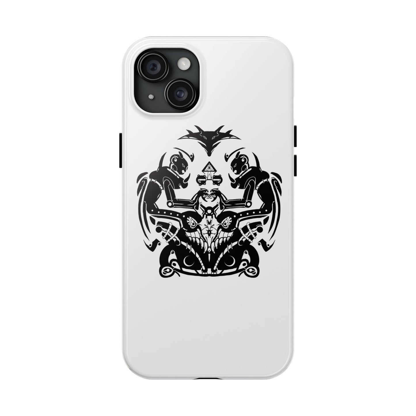 Viking Knotwork Tough Phone Case — Norse Warrior Tribal Design