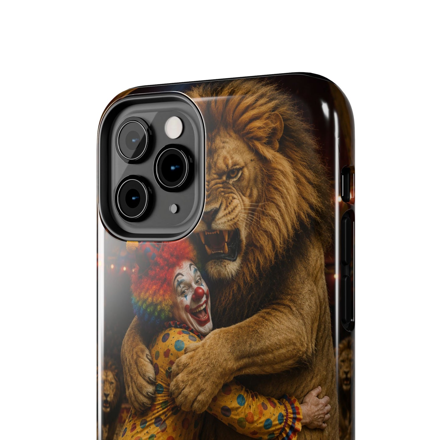 Phone Case — Lion Embrace Clown Tough Protective Case