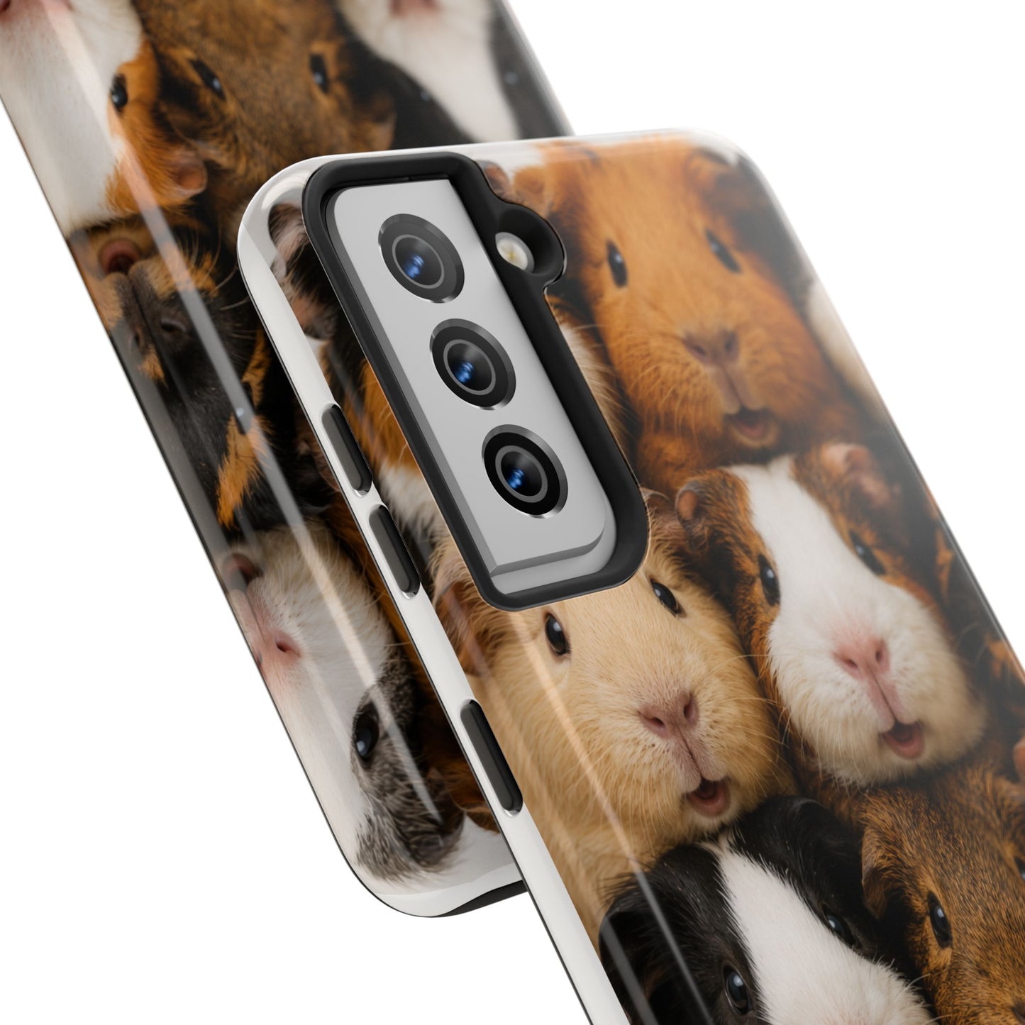 Guinea Pig Collage Tough Phone Case — Cute Small Pet Protective Phone Cover