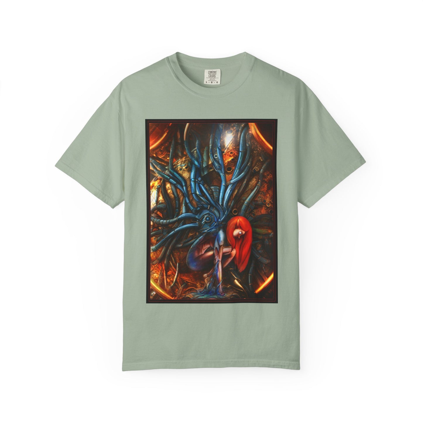 Horror Octopus Art T-Shirt — Surreal Cthulhu-Inspired Graphic Tee