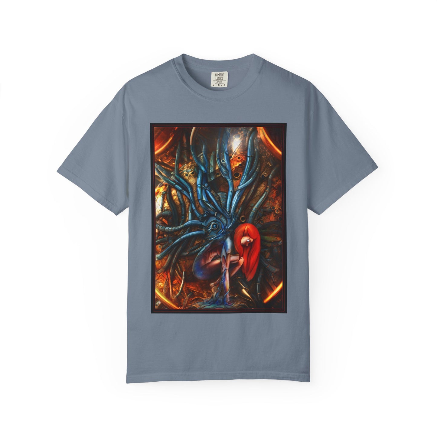 Horror Octopus Art T-Shirt — Surreal Cthulhu-Inspired Graphic Tee