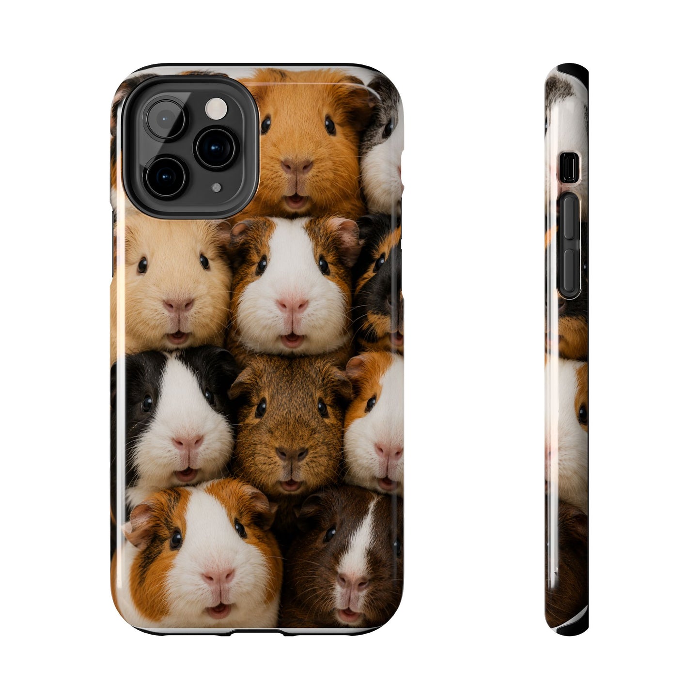Guinea Pig Collage Tough Phone Case — Cute Small Pet Protective Phone Cover