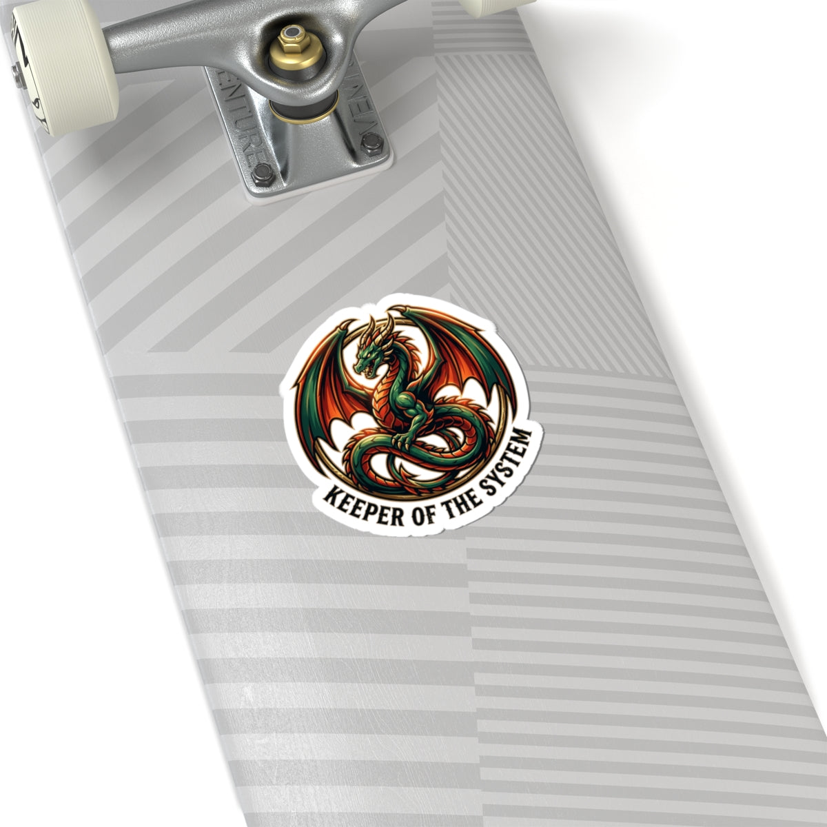 Keeper of the System Dragon Sticker | fantasy art, tattoo style