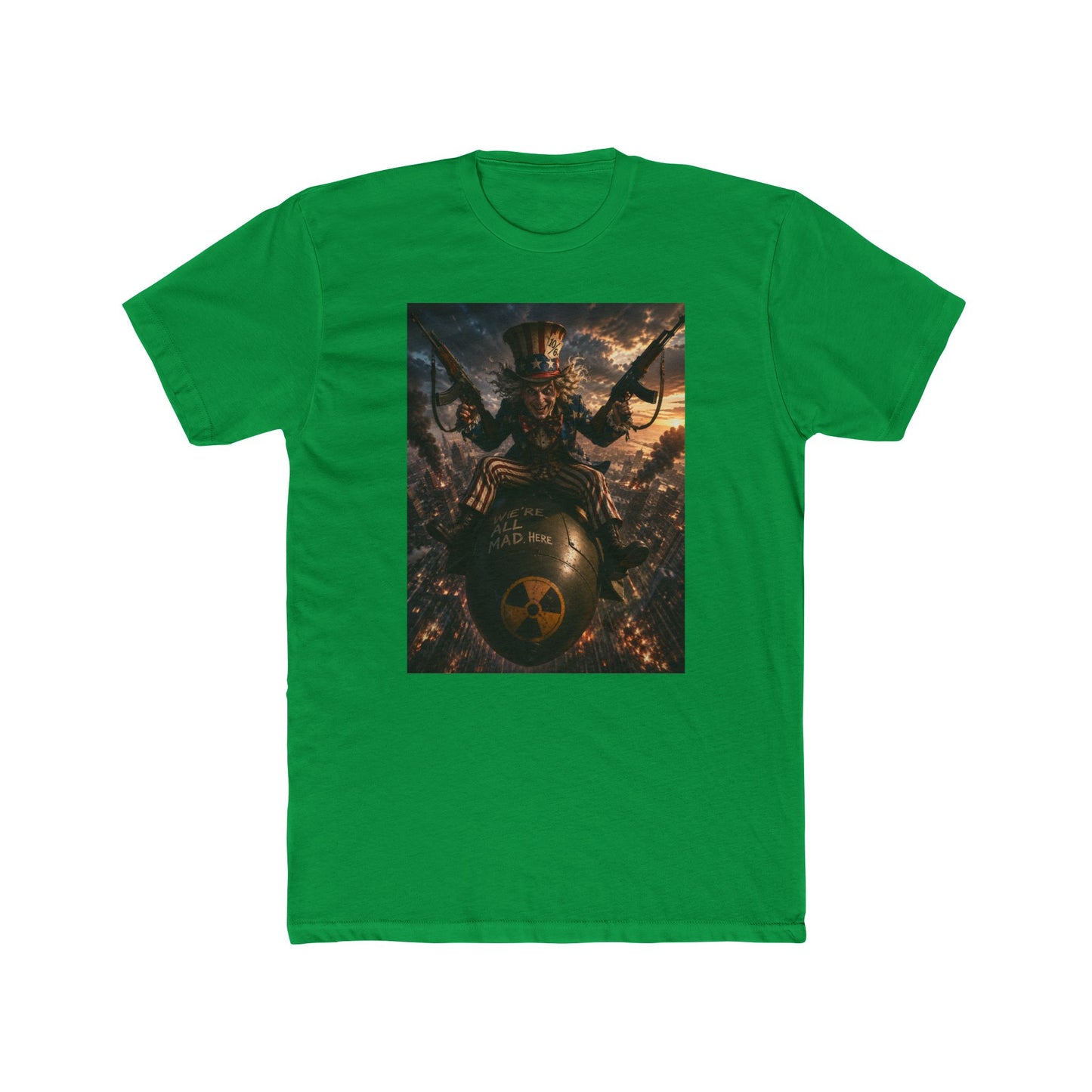 Viking Warrior Helmet Graphic Tee — Norse Bomber Skull Design
